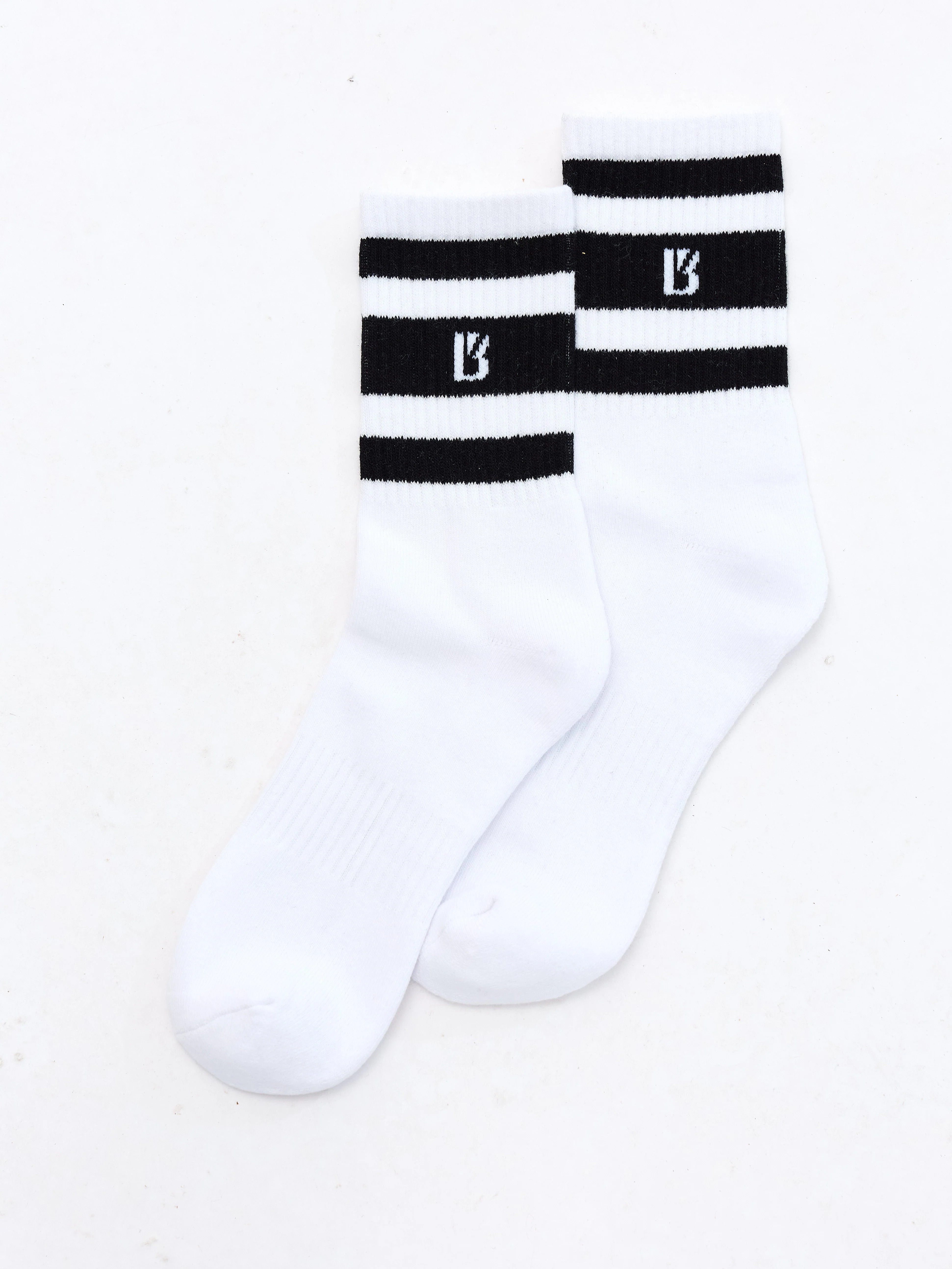 3 Pack Half Crew Stripe Sock - Story Stripe - Image 4