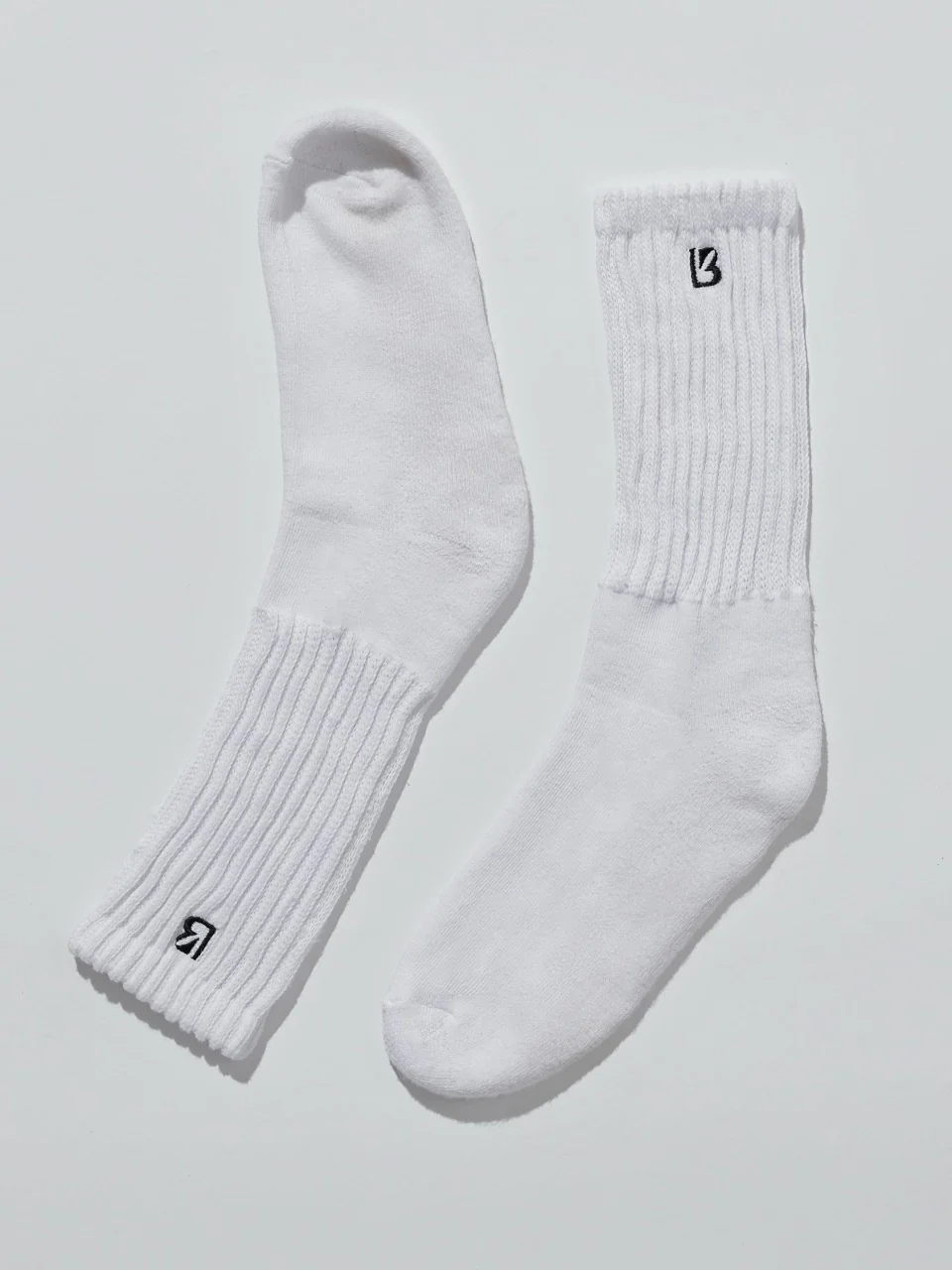 3 Pack Scrunch Socks - White - Image 3