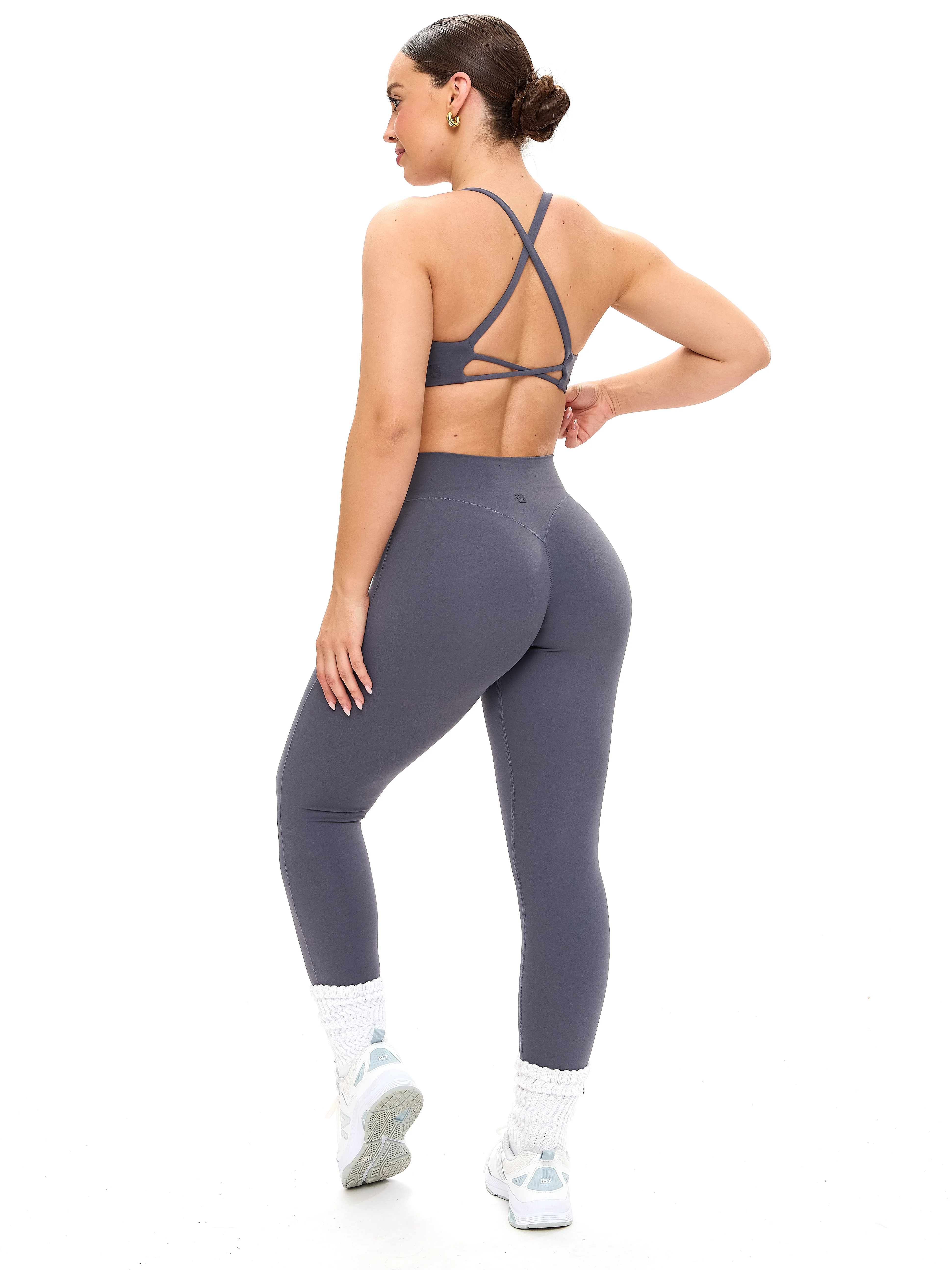 Aggressive Scrunch Legging - Blue Steel - Image 2