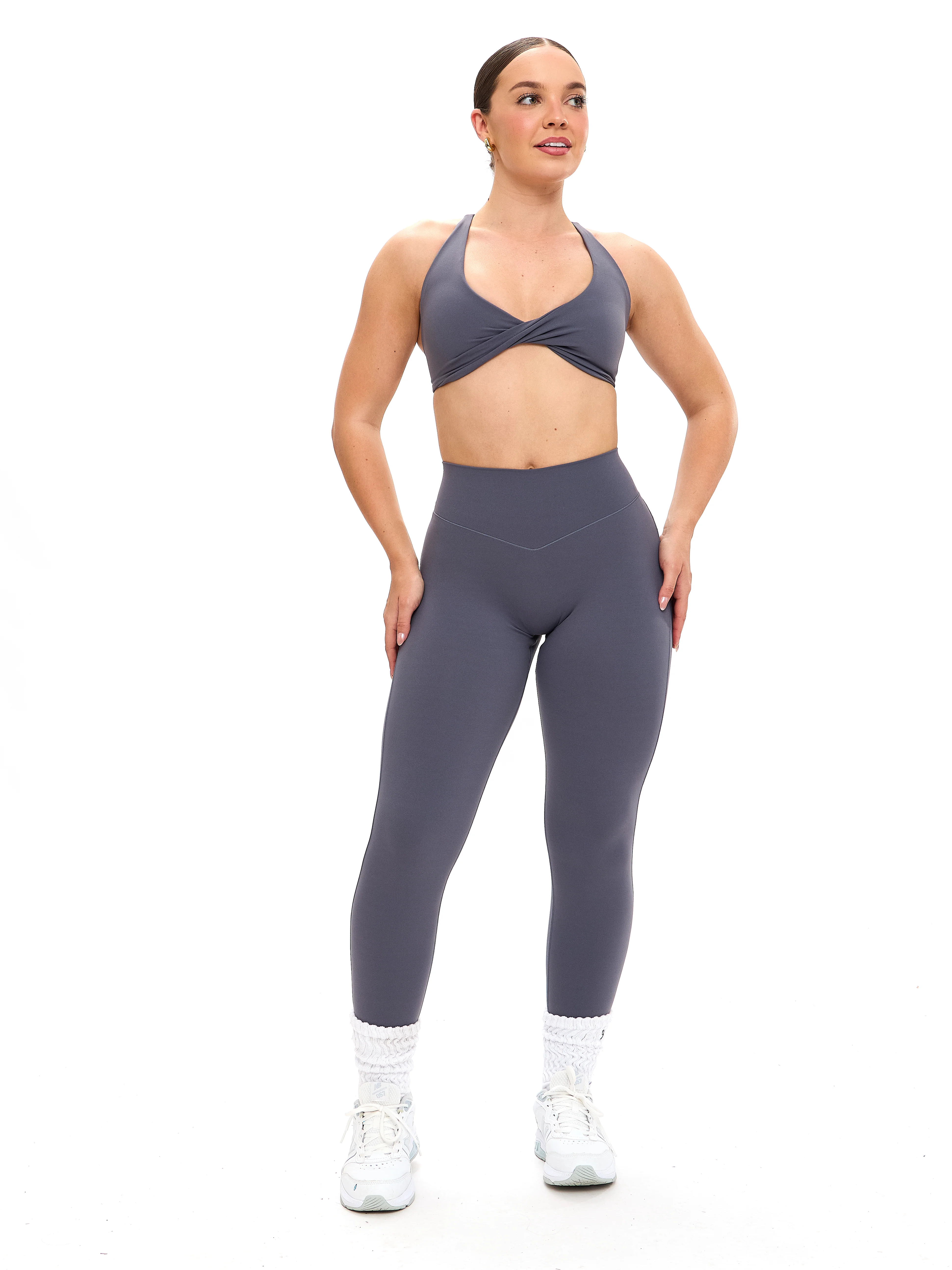 Aggressive Scrunch Legging - Blue Steel - Image 3