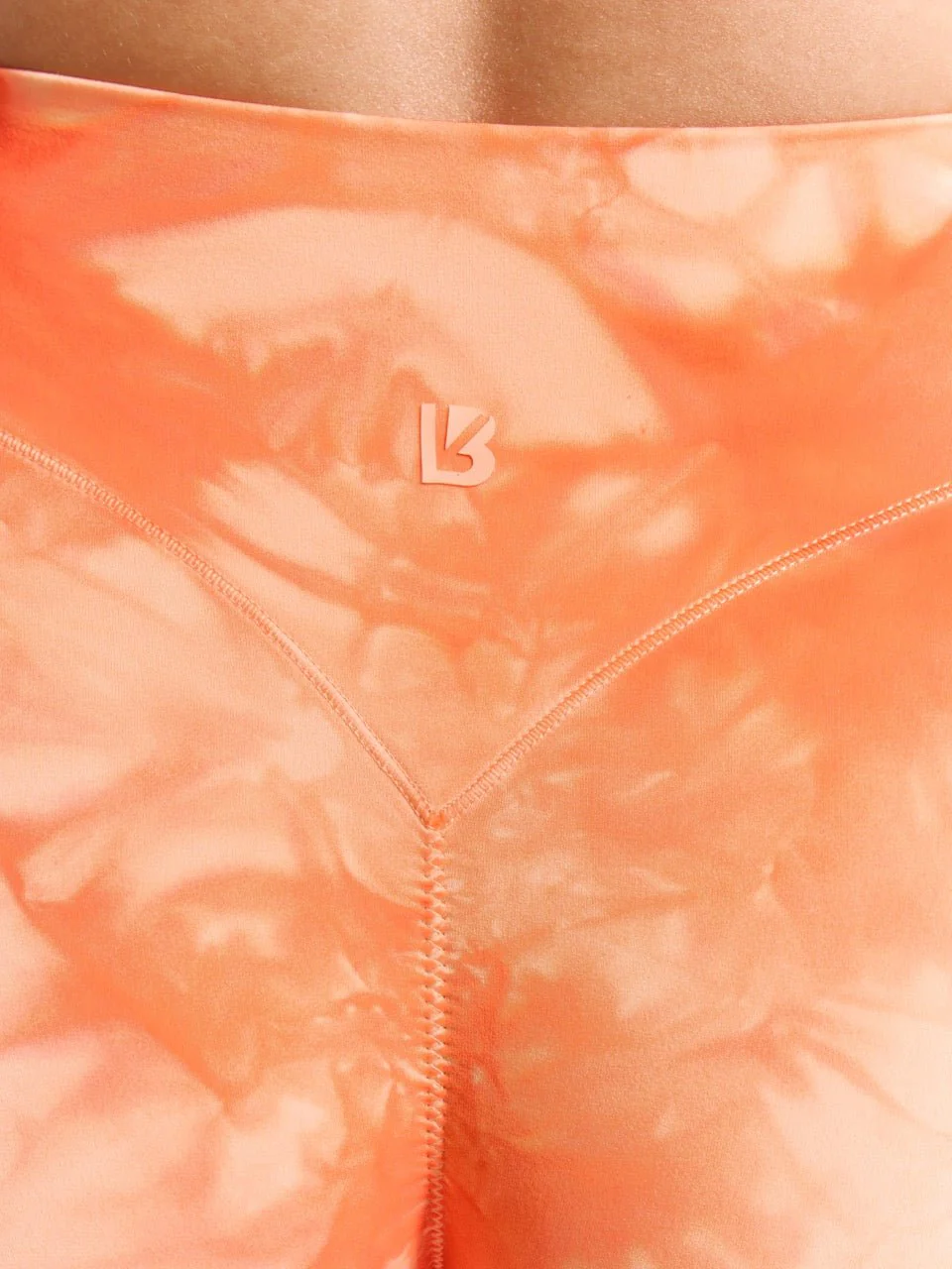 Aggressive Scrunch Short 7" - Peach Rings Tie Dye - Image 6