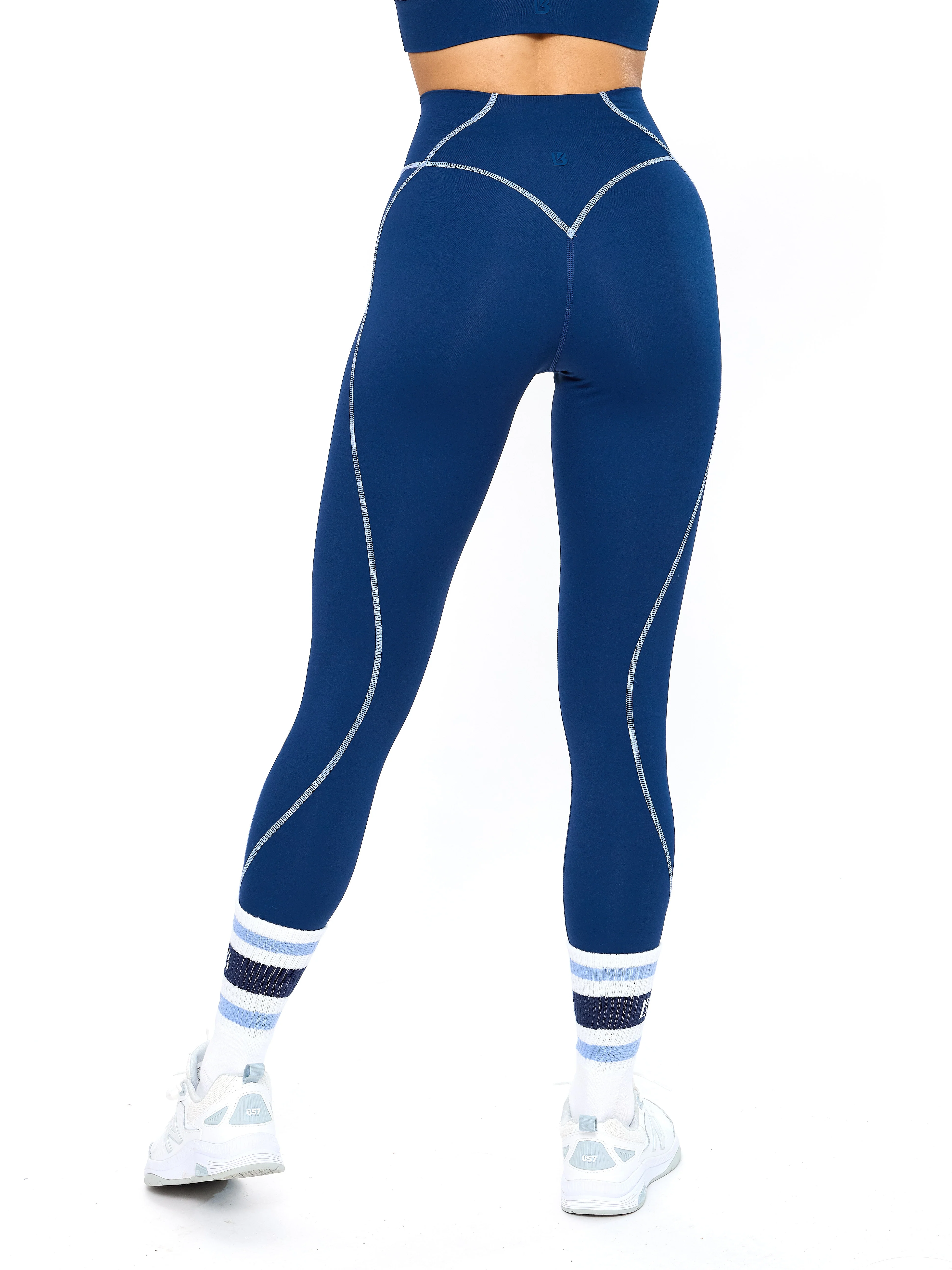 Airbrush Hourglass Legging - Indigo Shadow - Image 5