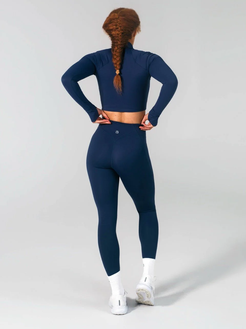 Airbrush Pocket Legging - Baked Blue - Image 5