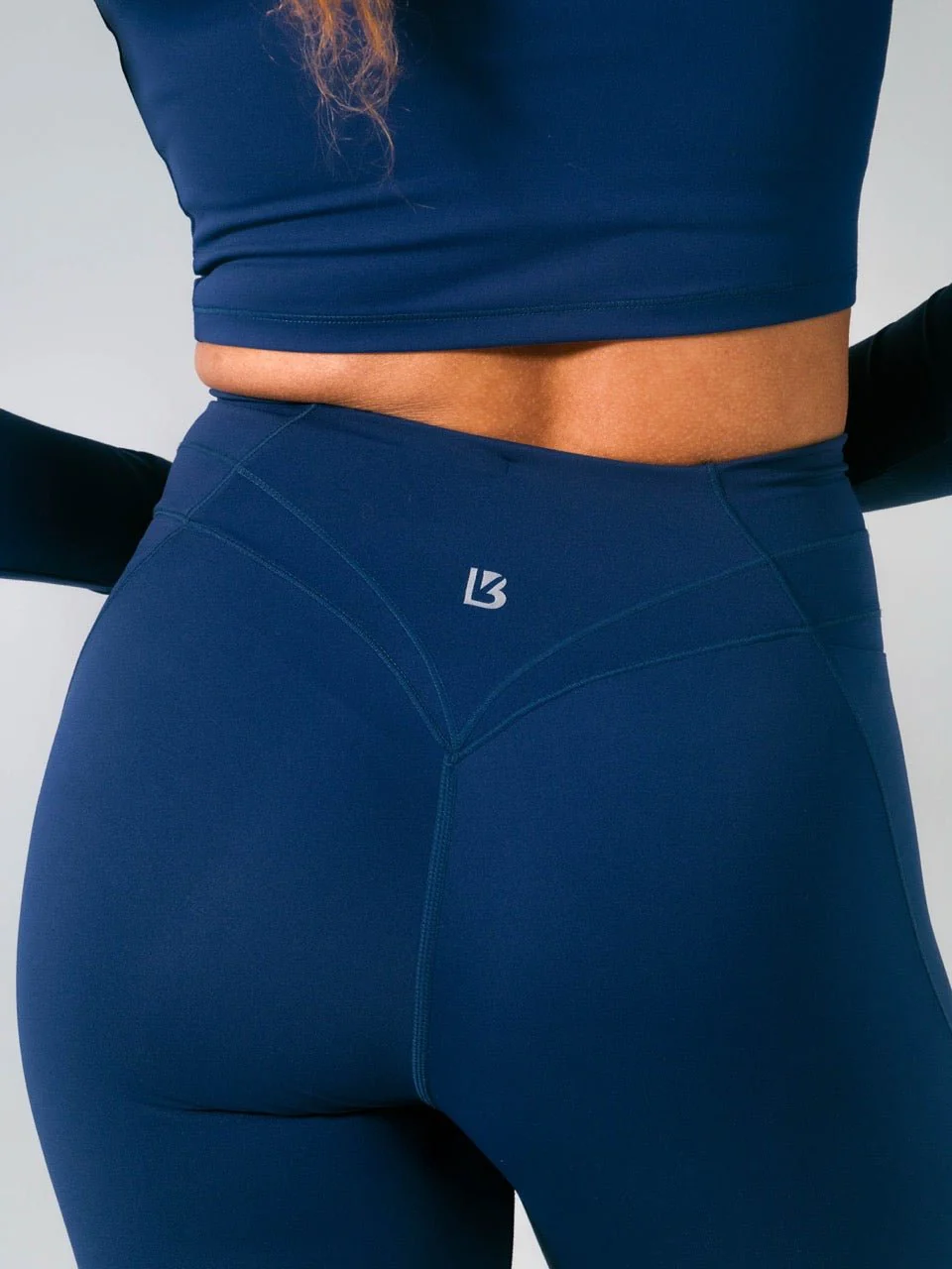 Airbrush Pocket Legging - Baked Blue - Image 6