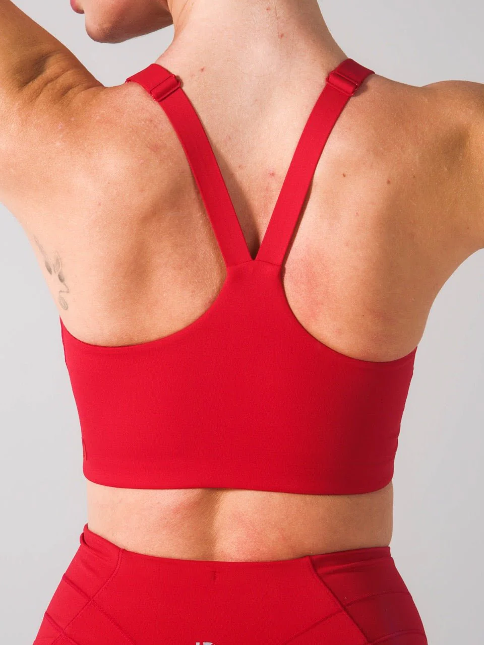 Airbrush Sports Bra - Lipstick Red - Image 4