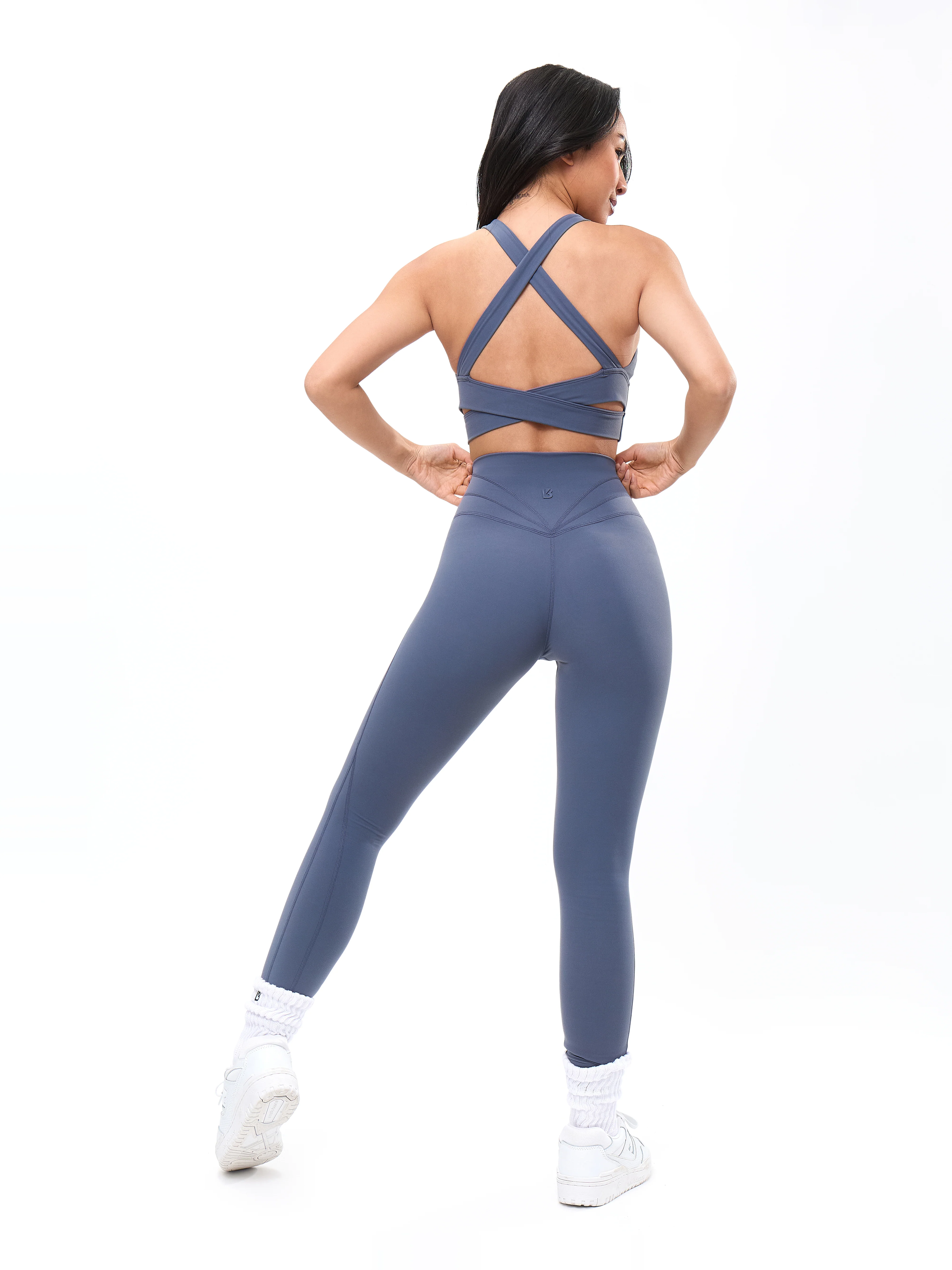 Alpha Sports Bra - Barista Blue - Image 3