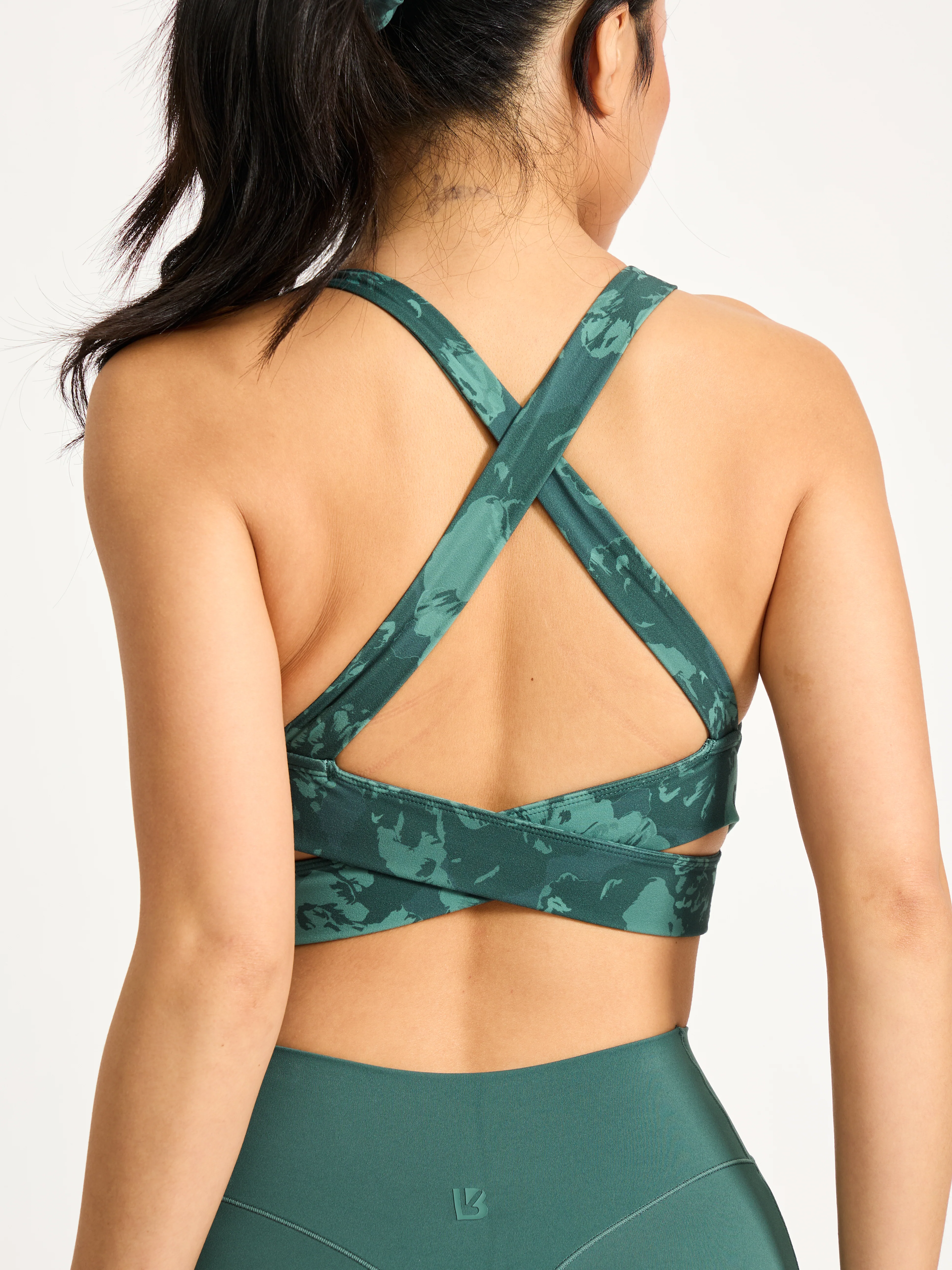 Alpha Sports Bra - Ivy Dahlia - Image 2