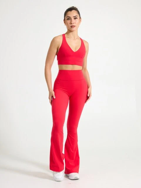 Alpha Sports Bra - Salsa Red - Image 2
