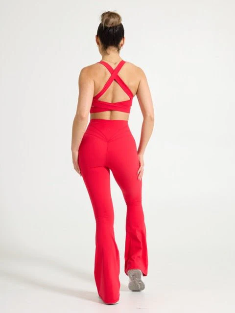 Alpha Sports Bra - Salsa Red - Image 4