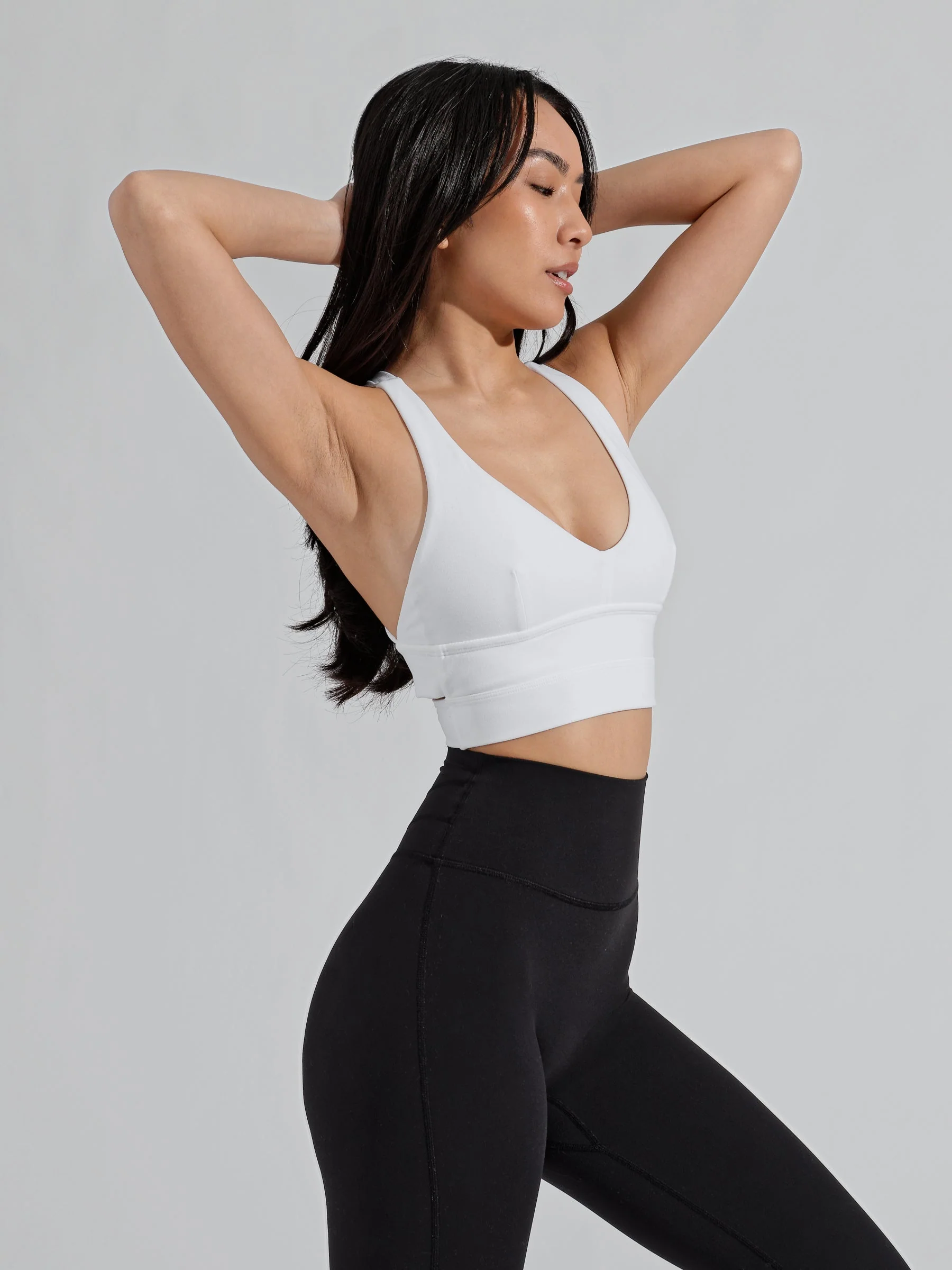 Alpha Sports Bra - White - Image 7