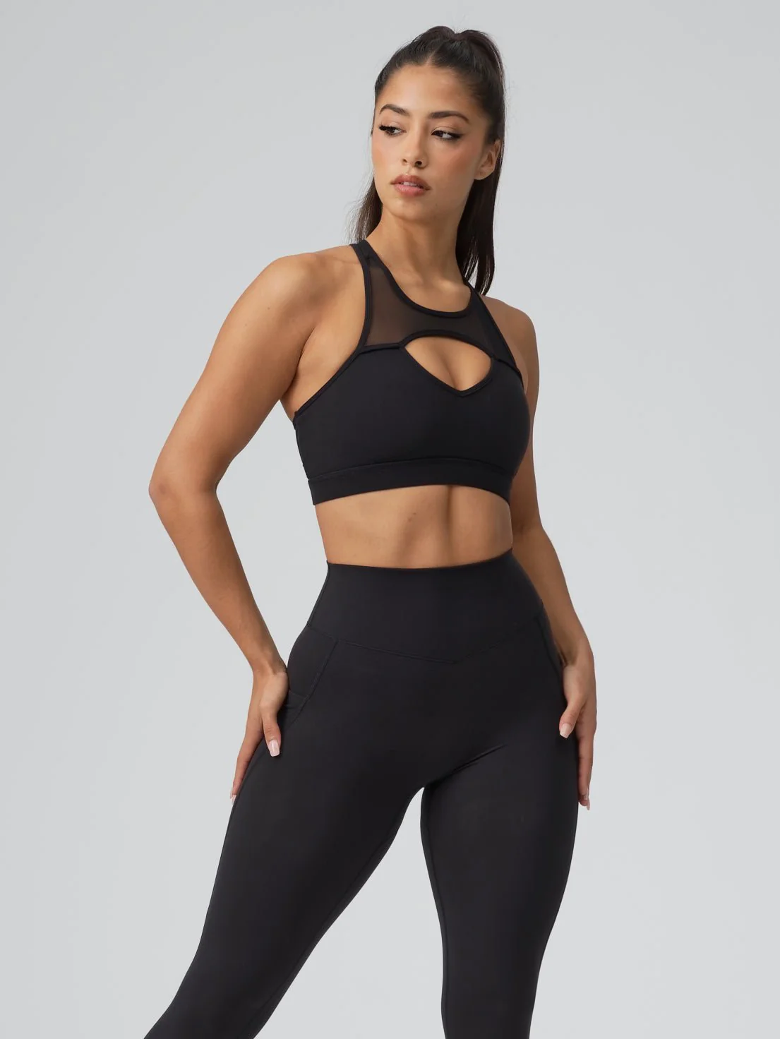 Ambrosia Sports Bra - Onyx Black - Image 3