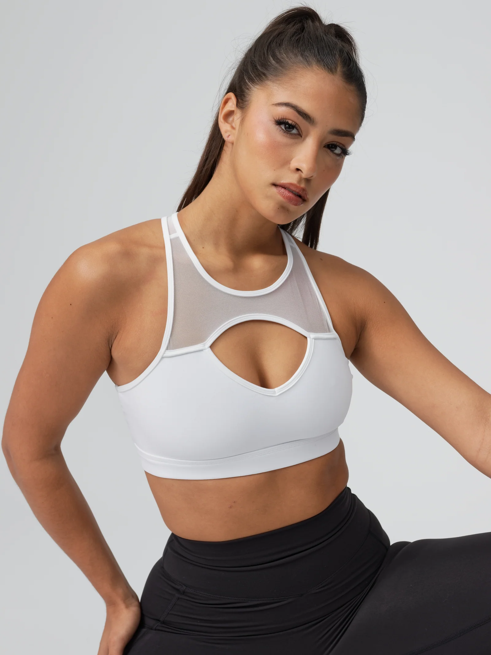 Ambrosia Sports Bra - White - Image 6