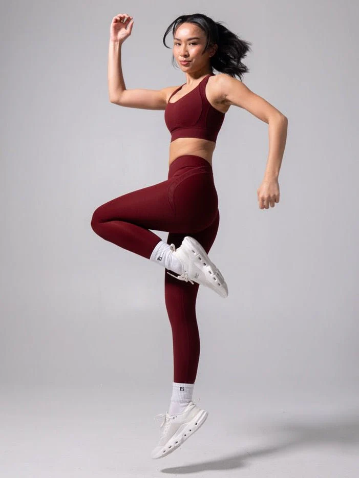 Aspire Airbrush Legging - Vineyard - Image 2