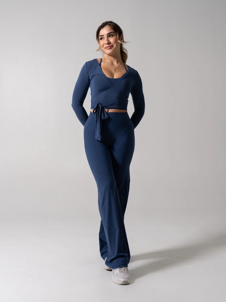 Ballet Wrap - Baked Blue - Image 2