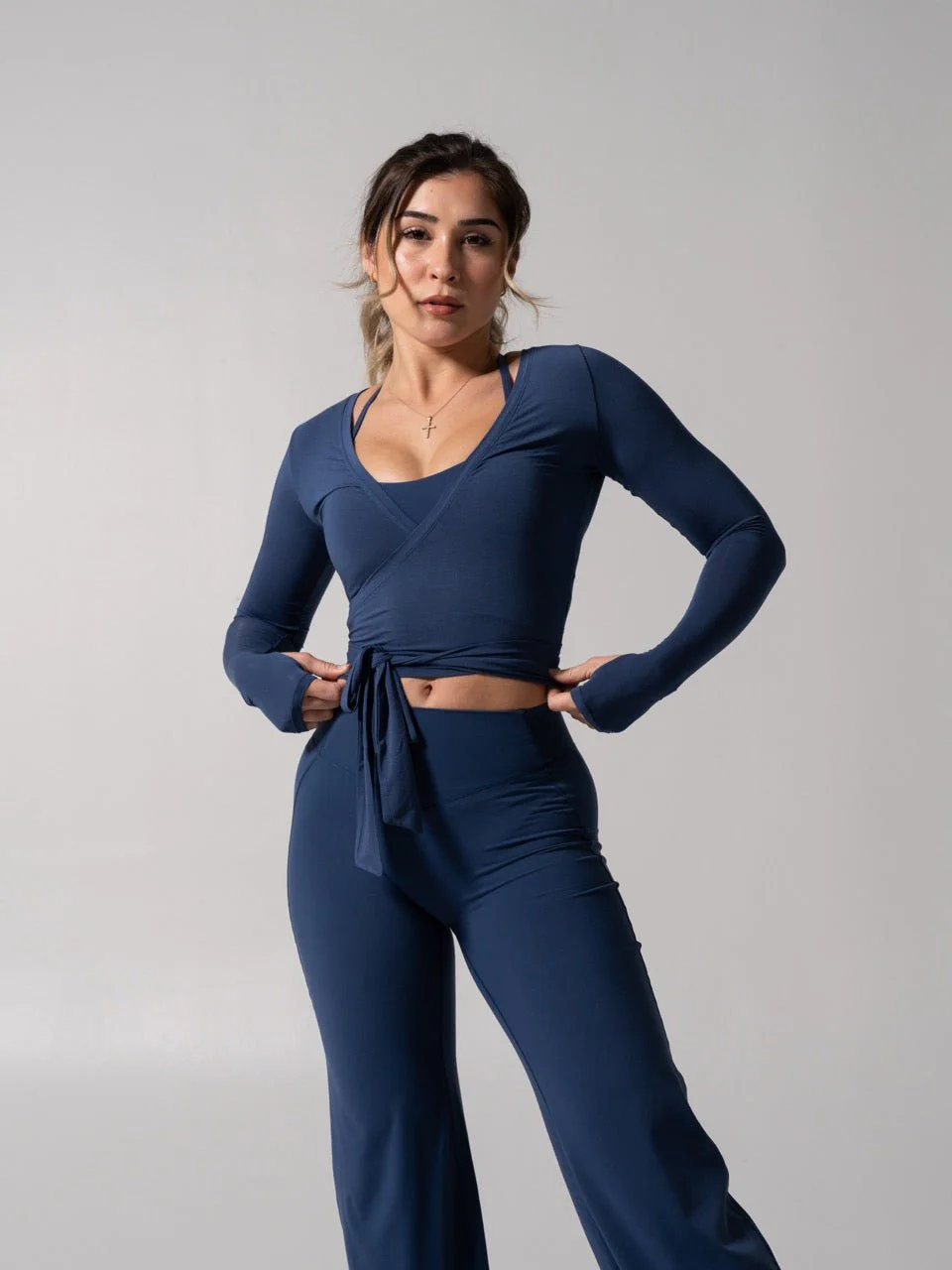Ballet Wrap - Baked Blue - Image 9
