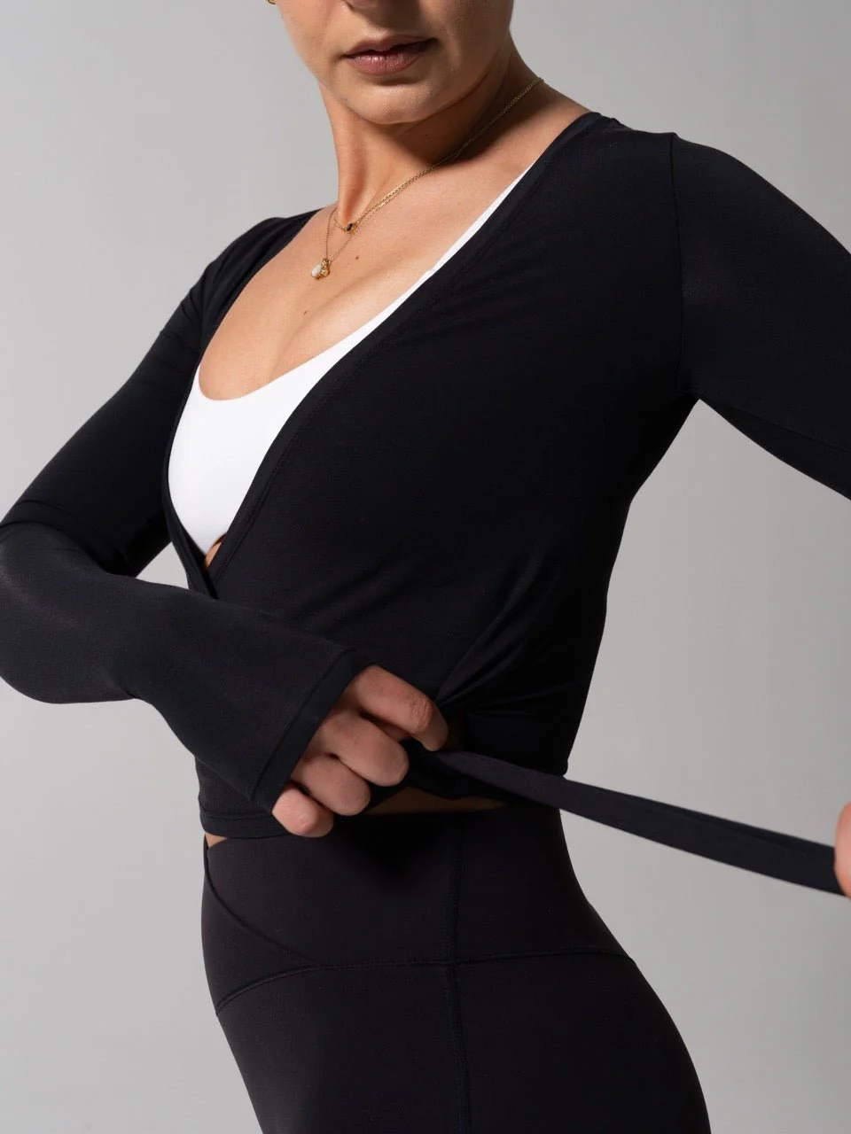Ballet Wrap - Onyx Black - Image 10