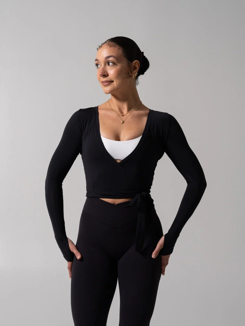 Ballet Wrap - Onyx Black - Image 2