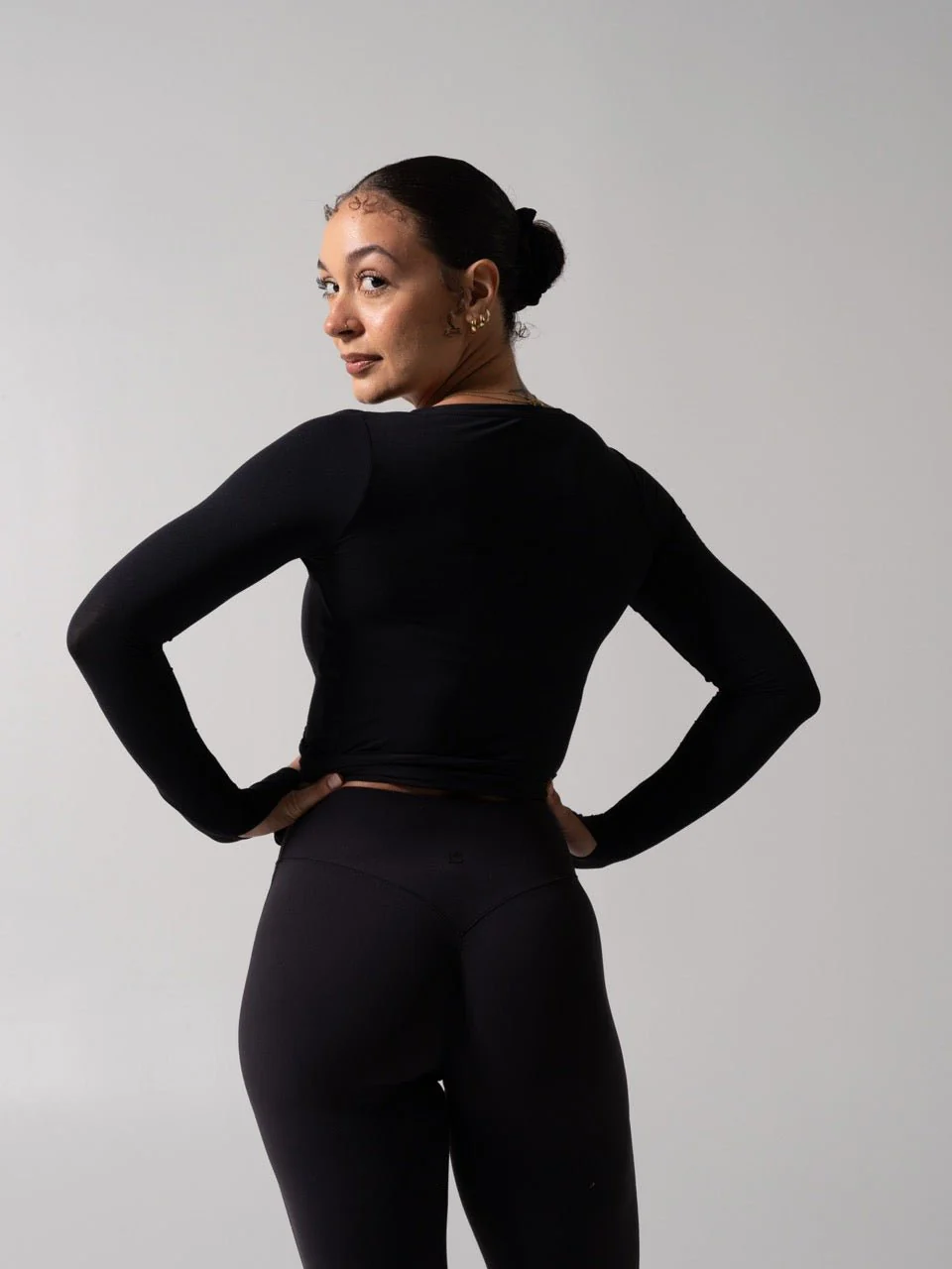 Ballet Wrap - Onyx Black - Image 8