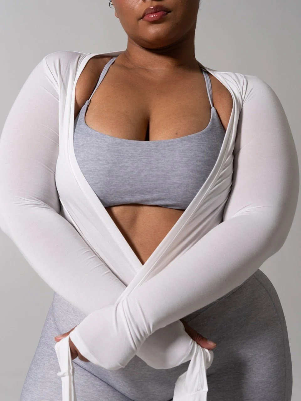 Ballet Wrap - White - Image 6