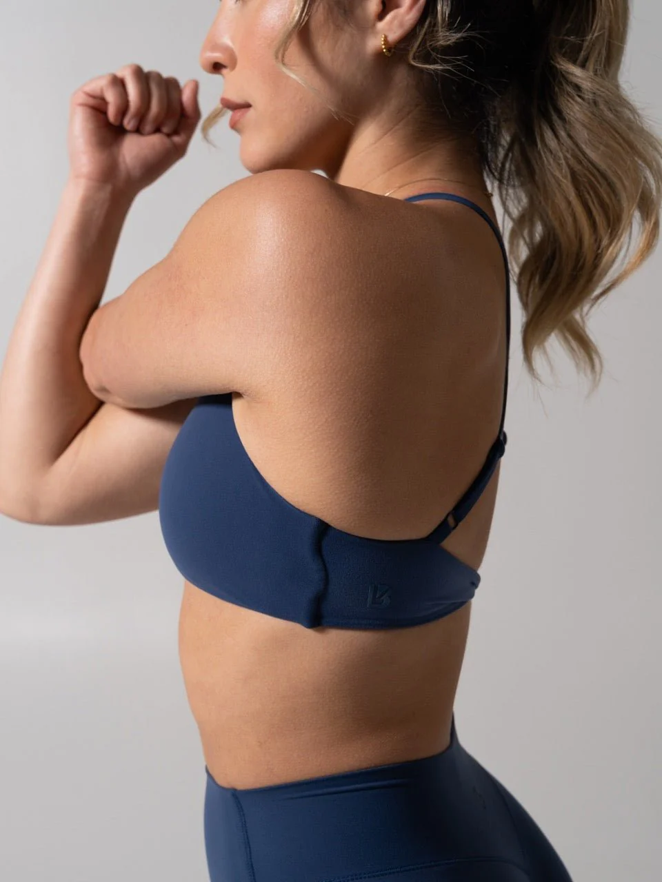 Barre Sports Bra - Baked Blue - Image 8