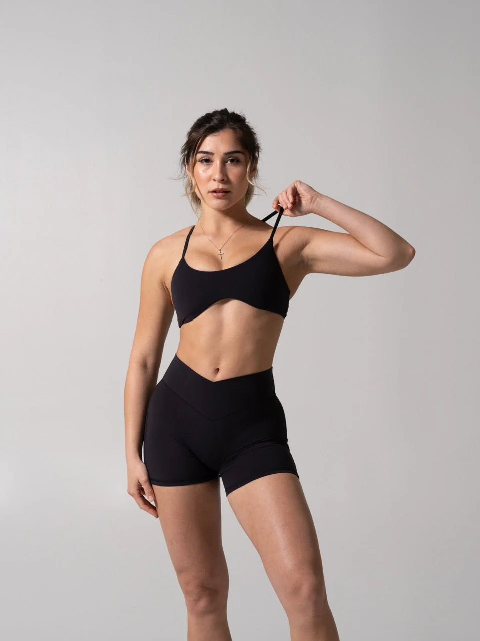 Barre Sports Bra - Onyx Black - Image 3