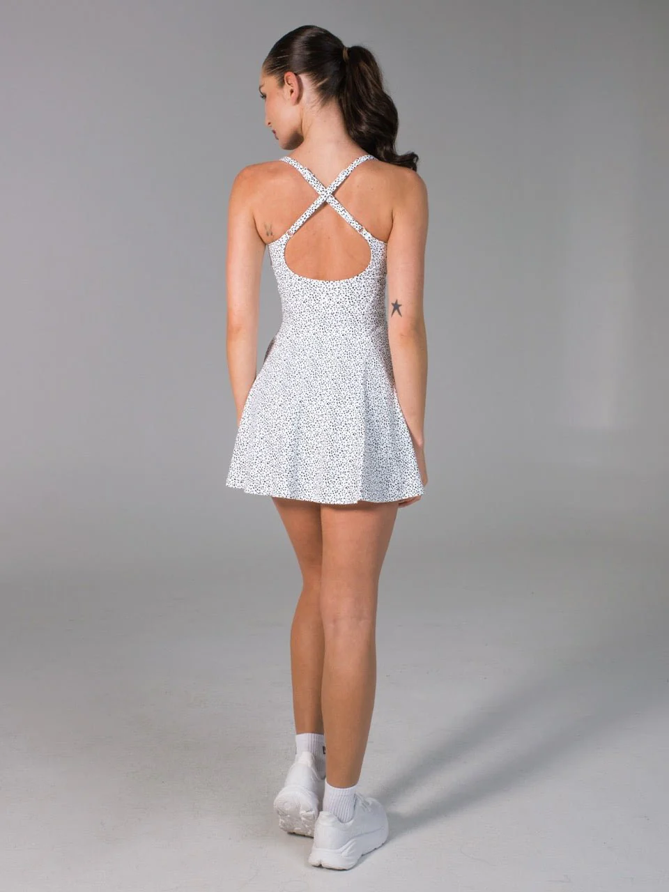 Bend and Snap Dress - Dalmatian Print - Image 4
