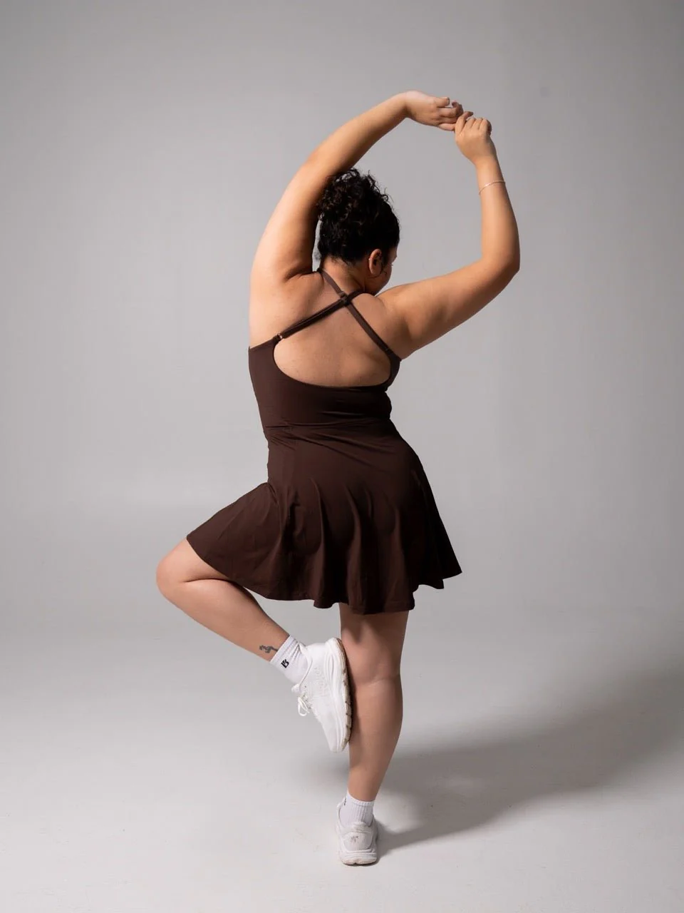 Bend and Snap Dress - Espresso - Image 3