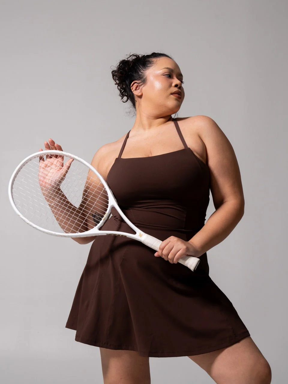 Bend and Snap Dress - Espresso - Image 7