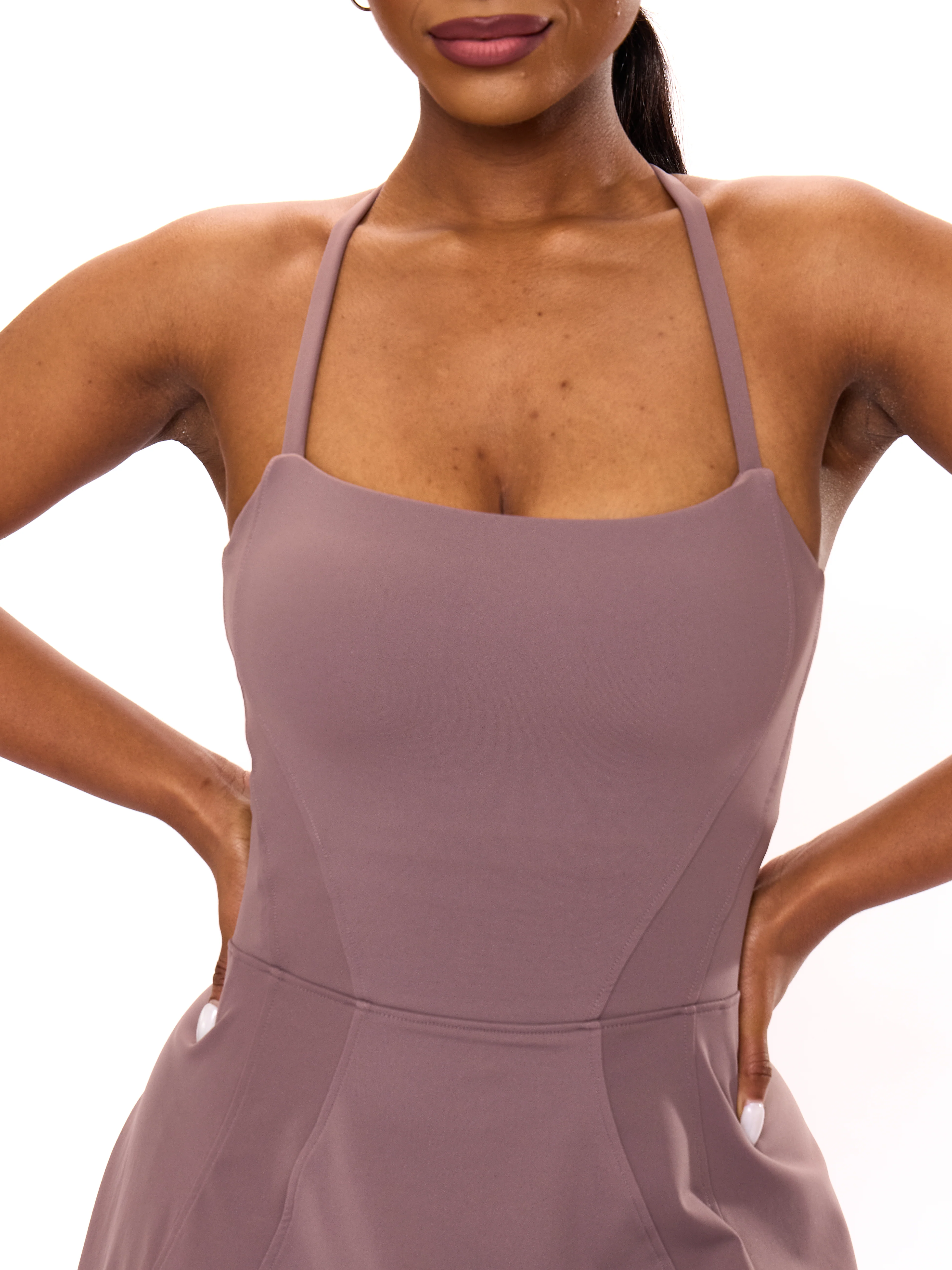 Bend and Snap Dress - Mocha Berry - Image 3