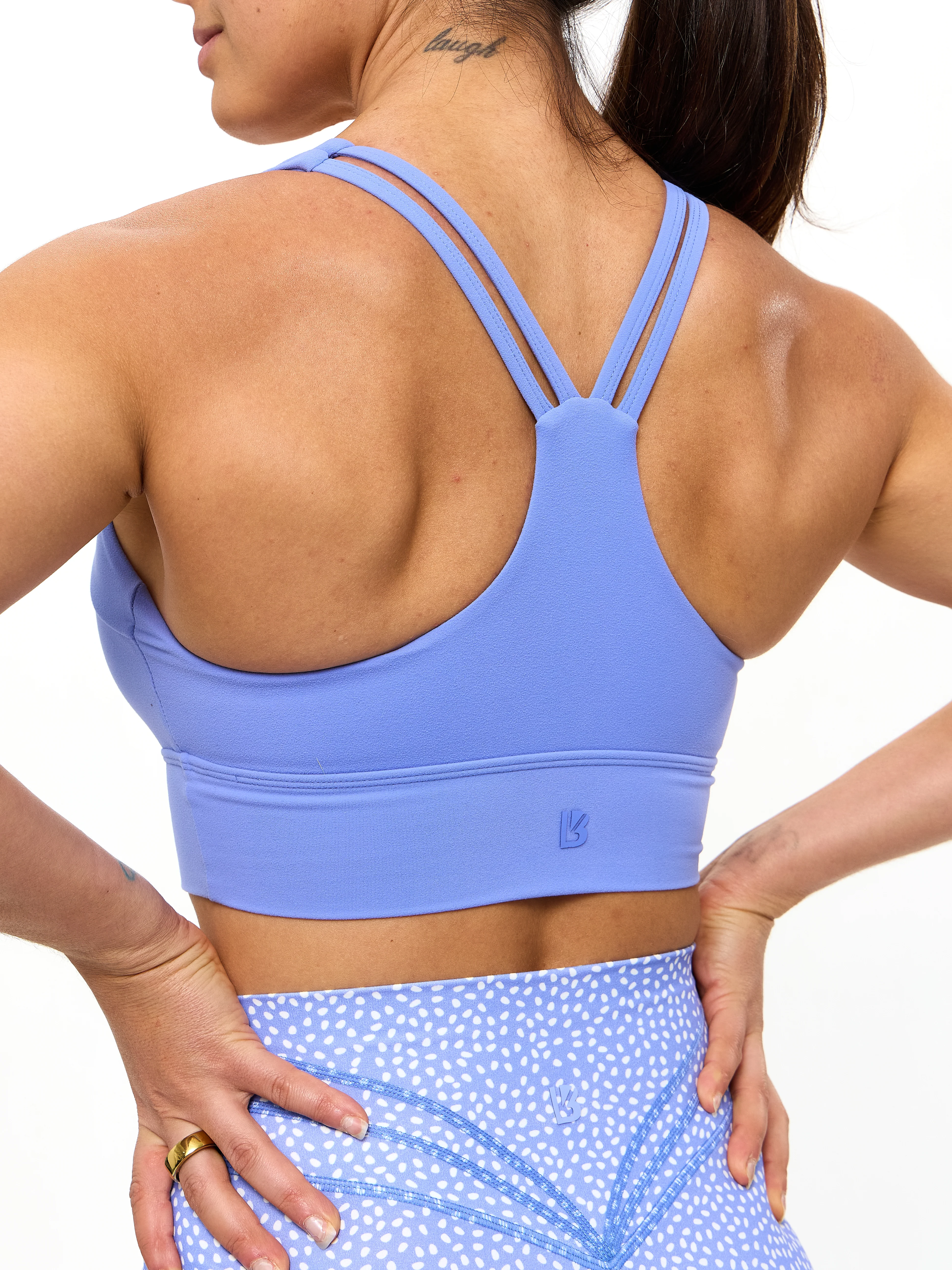 Bloom Sports Bra - Azul - Image 4