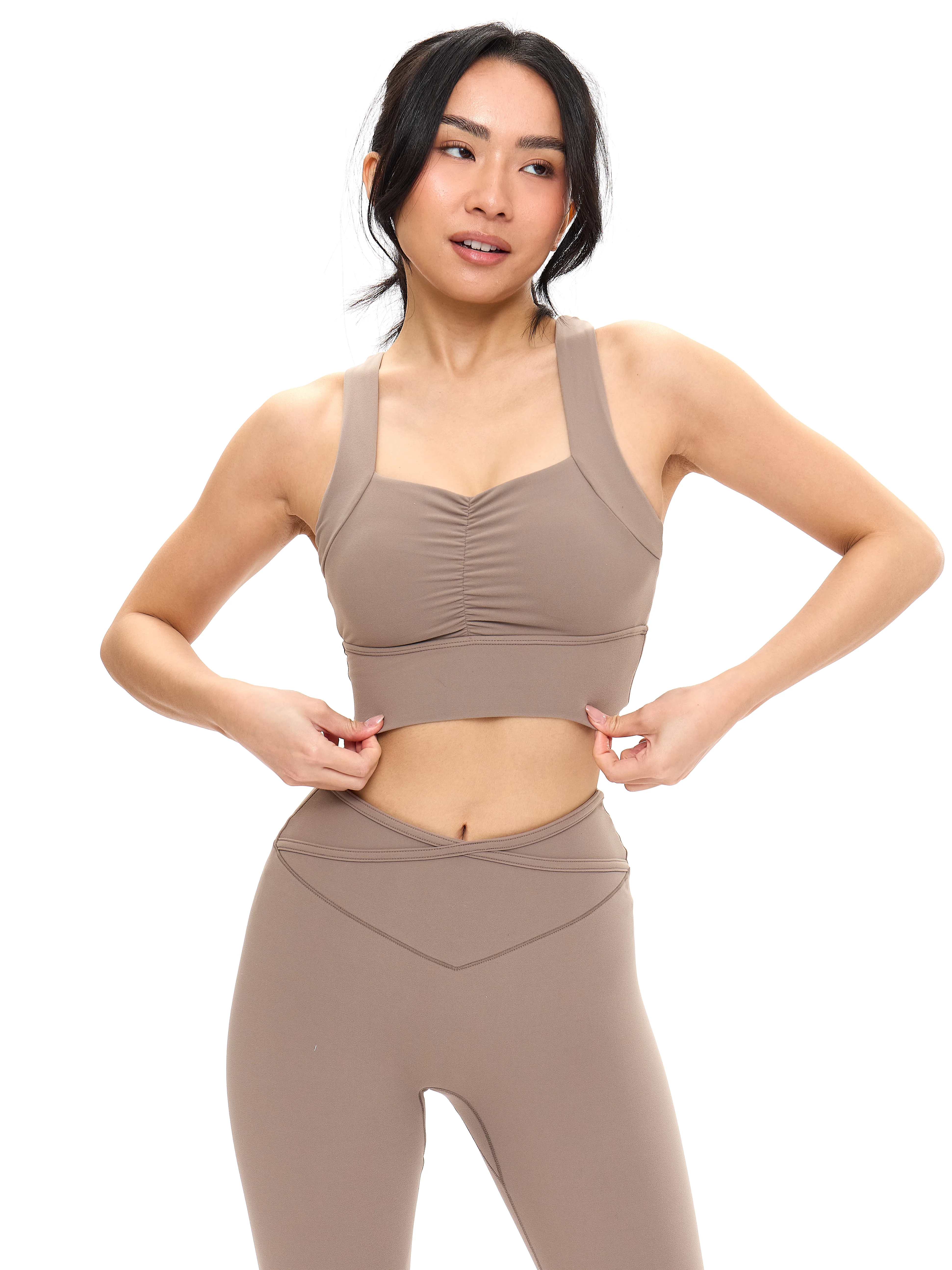 Bloom Sports Bra - Chai Latte - Image 5