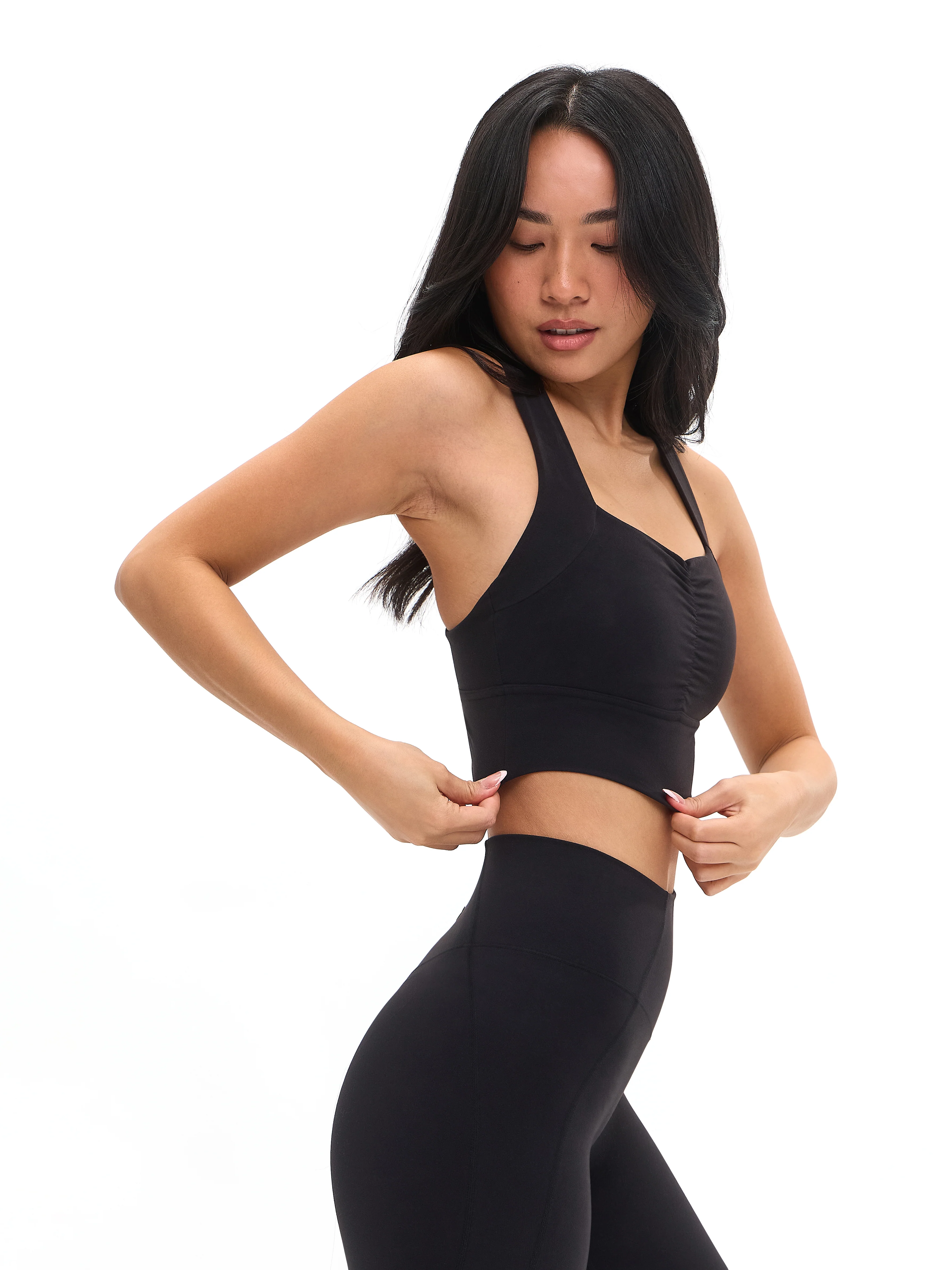 Bloom Sports Bra - Onyx Black - Image 3