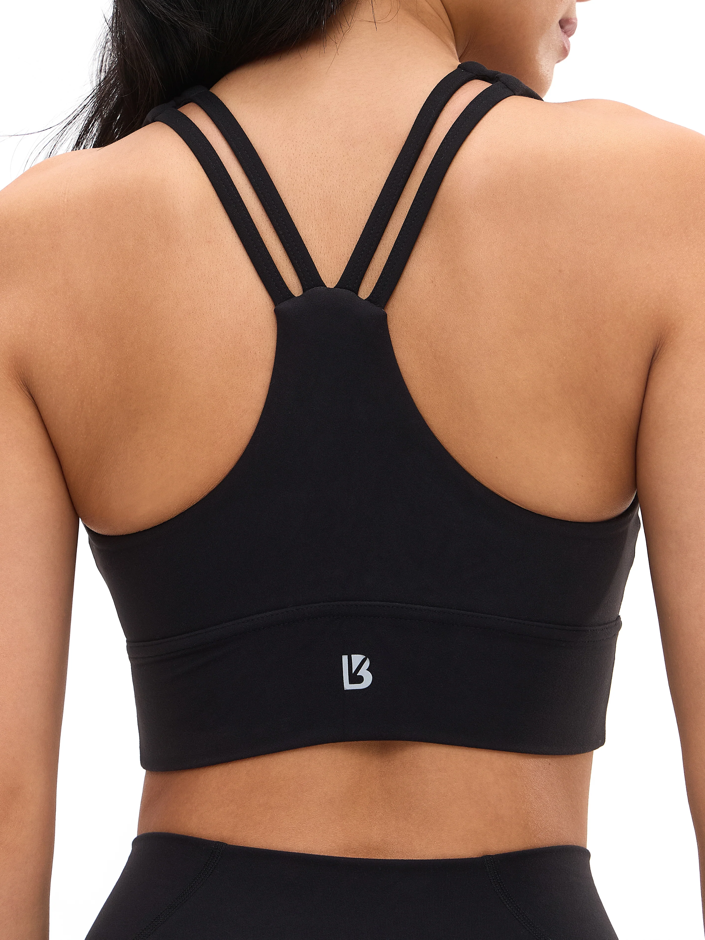 Bloom Sports Bra - Onyx Black - Image 4