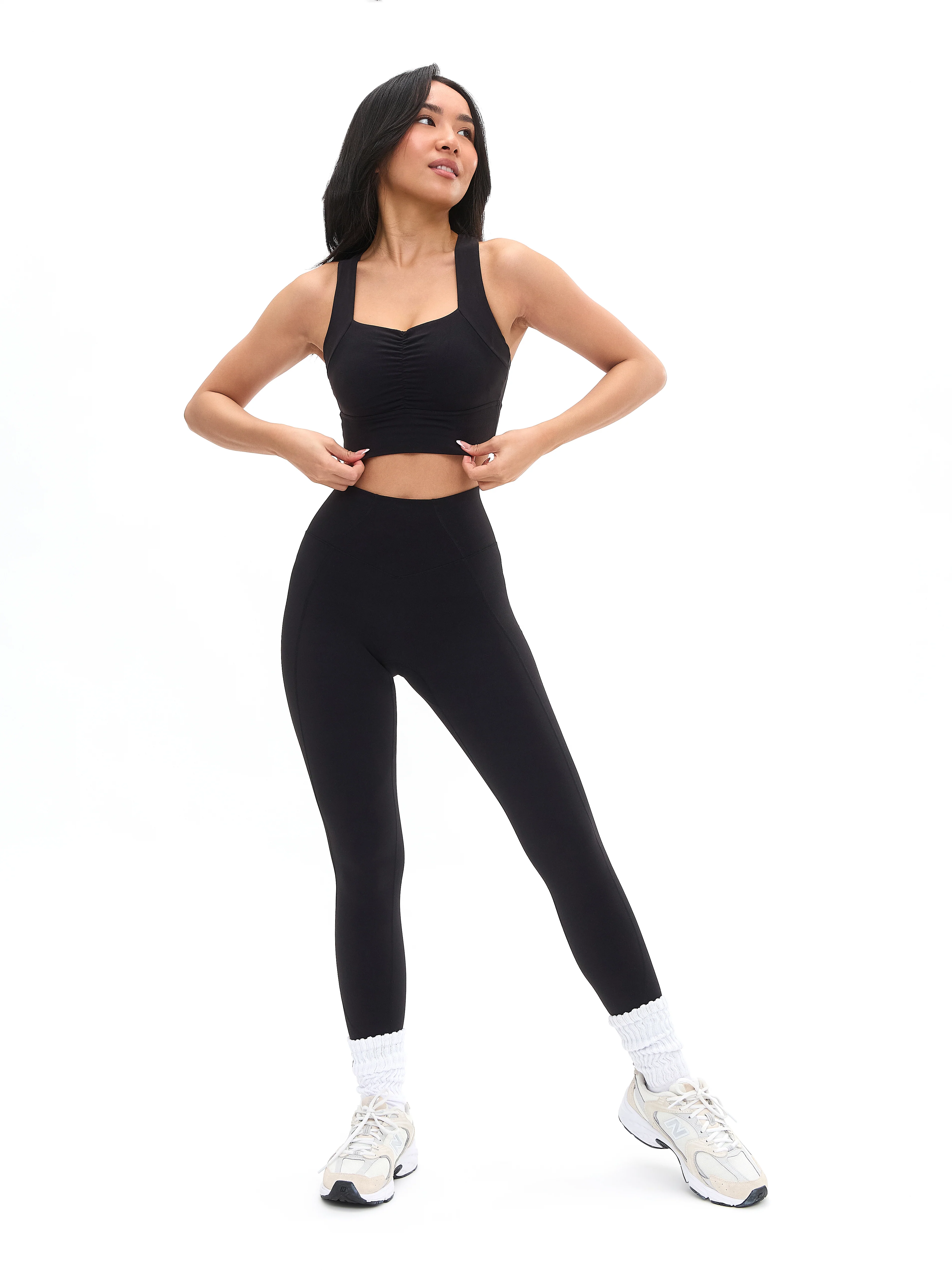 Bloom Sports Bra - Onyx Black - Image 5
