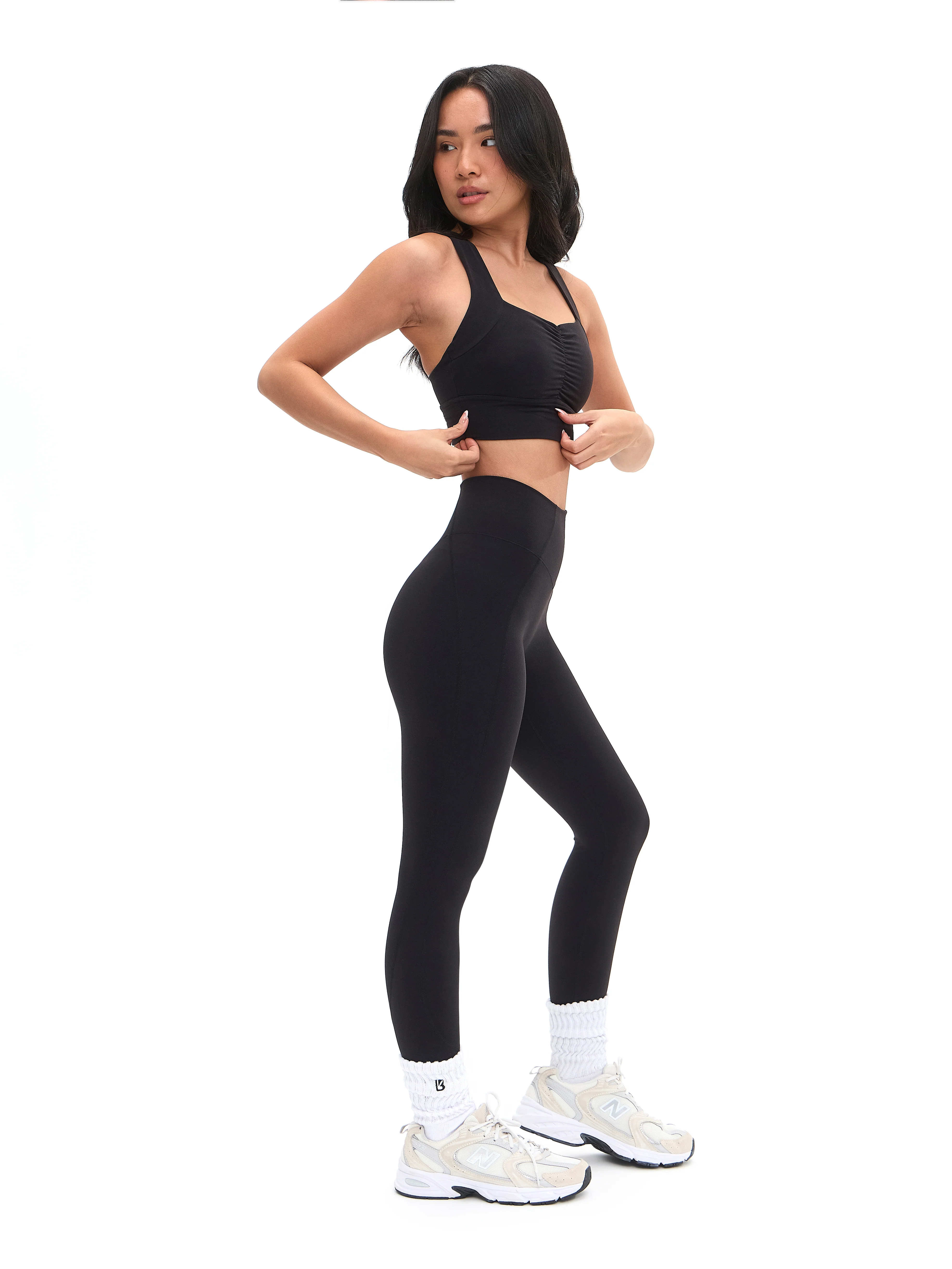 Bloom Sports Bra - Onyx Black - Image 6
