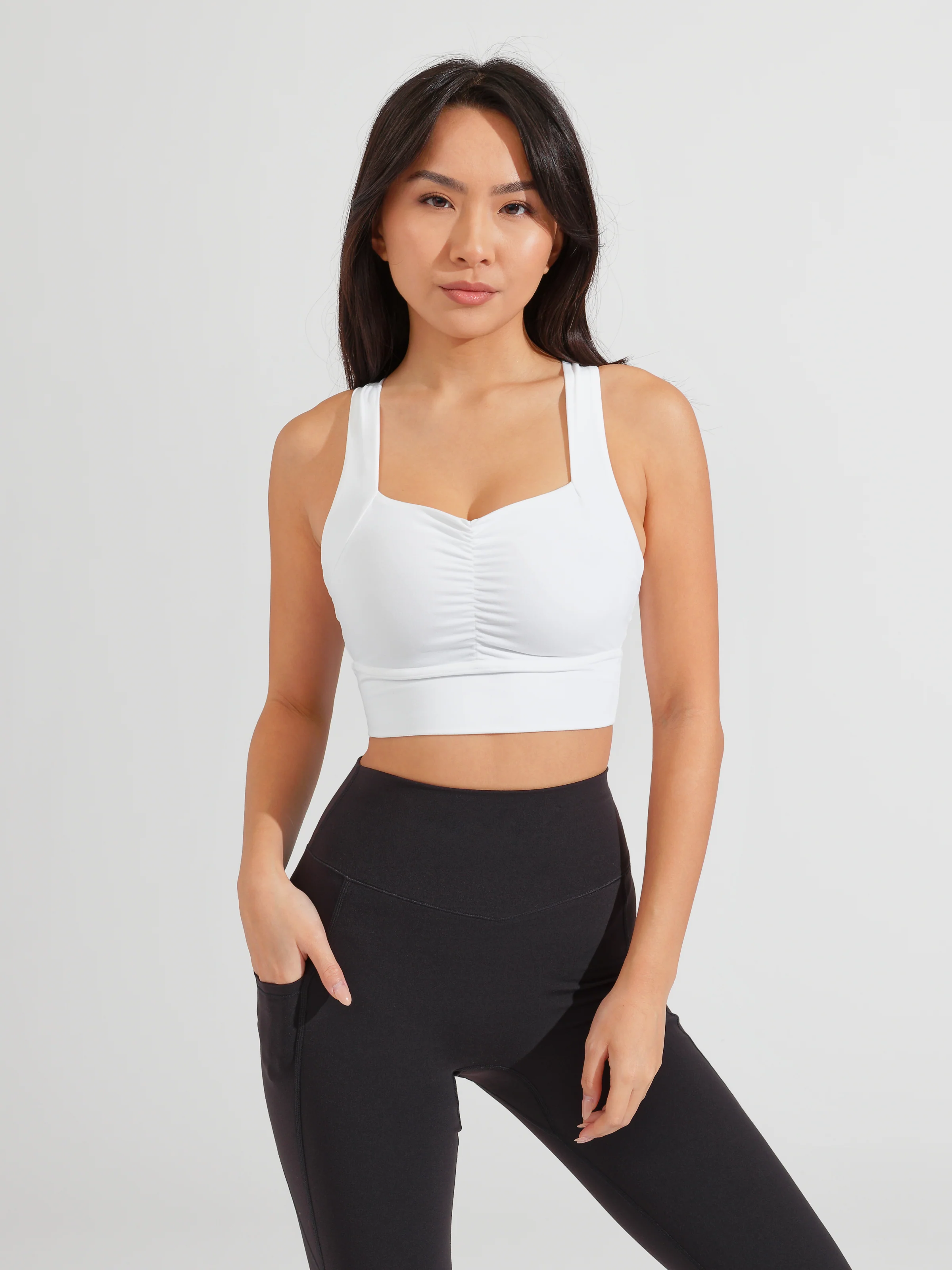 Bloom Sports Bra - White - Image 3