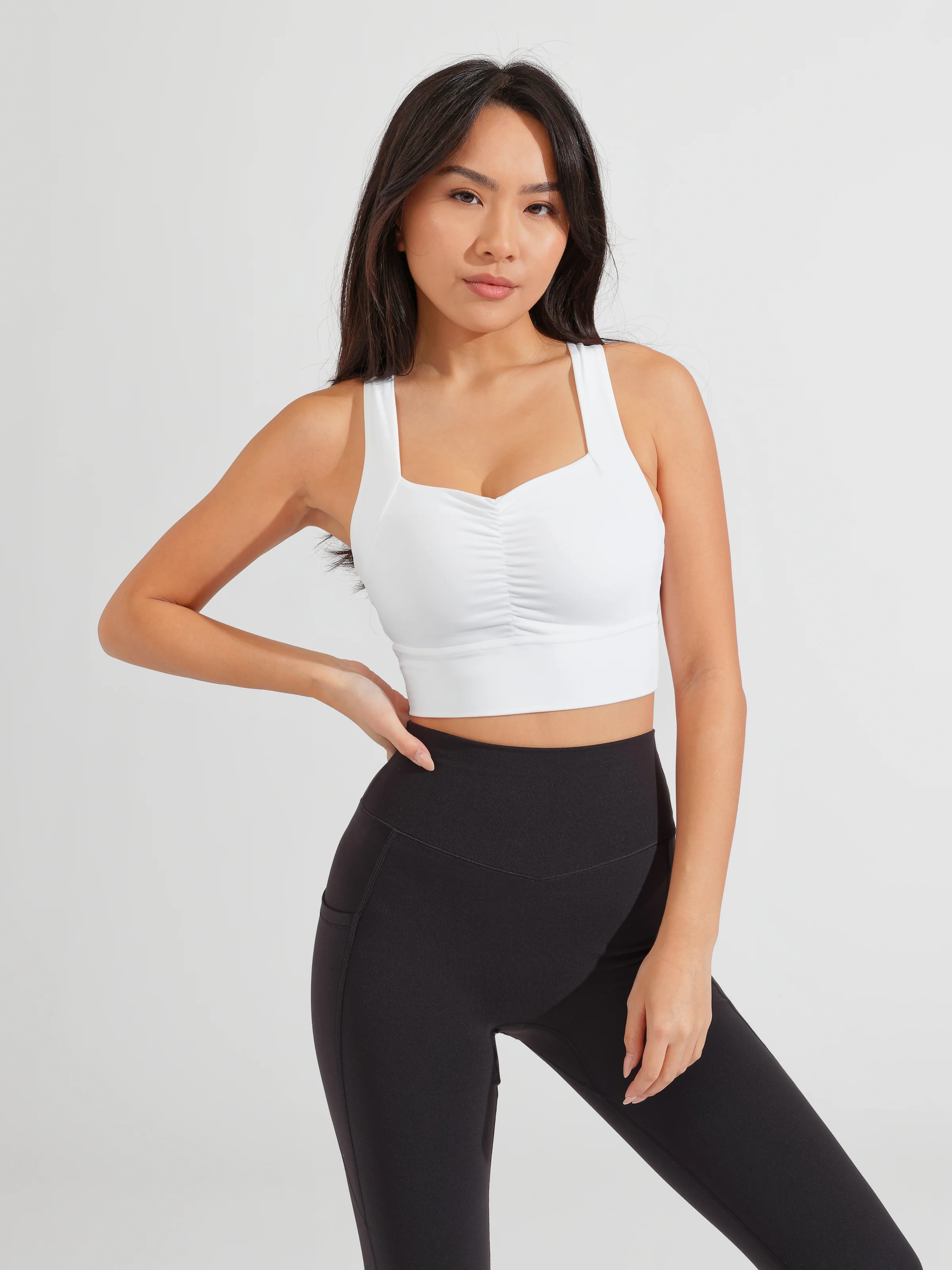 Bloom Sports Bra - White - Image 4