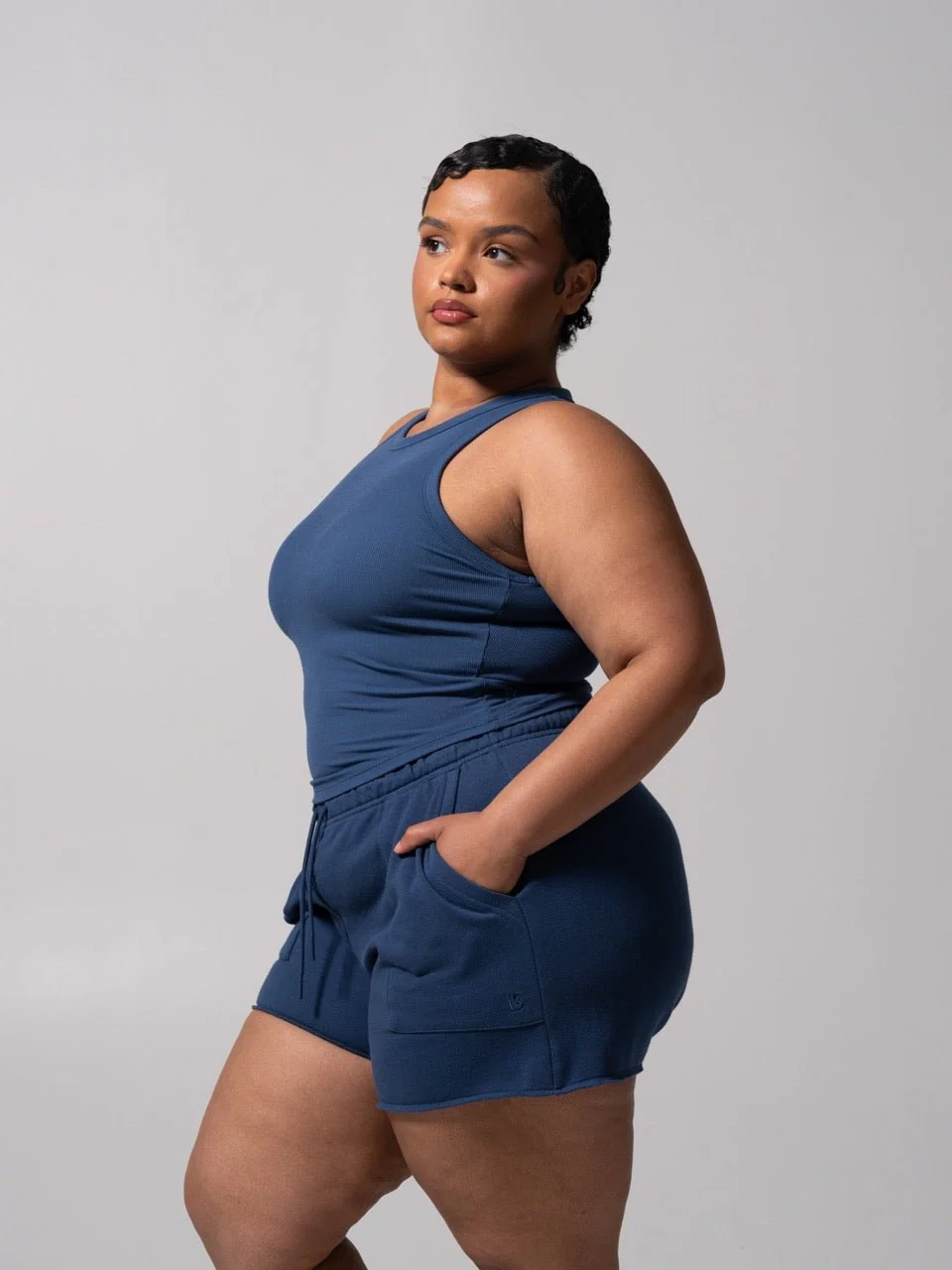 Brami Tank - Baked Blue - Image 6