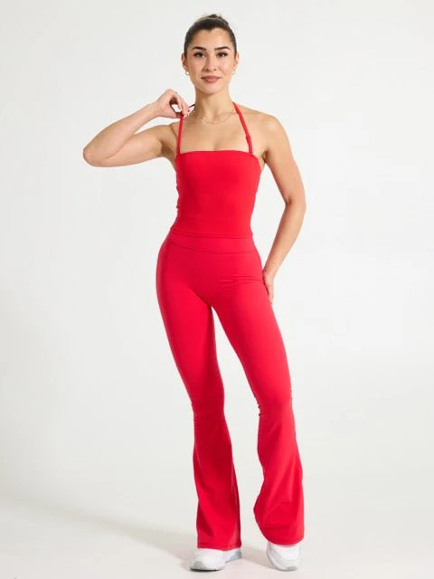 Butter Bandeau Crop - Salsa Red - Image 5