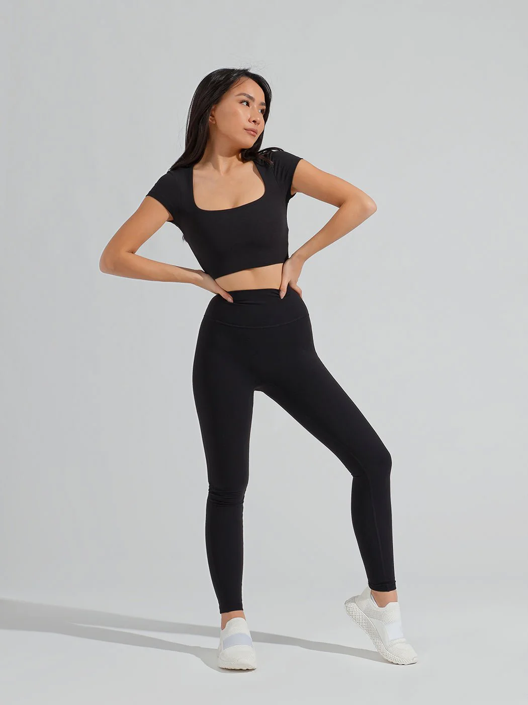 Butter Crop Top - Onyx Black - Image 3