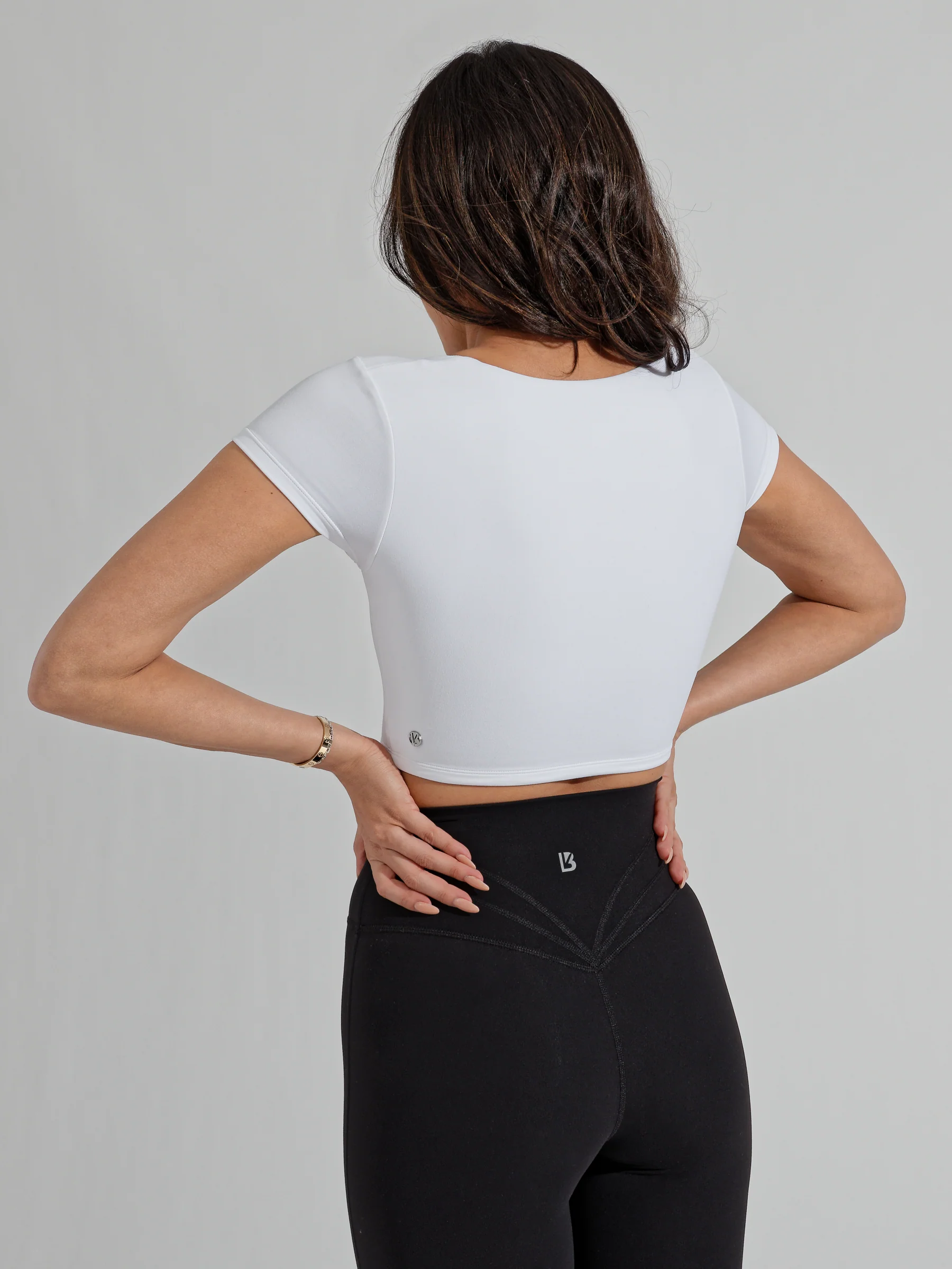 Butter Crop Top - White - Image 5
