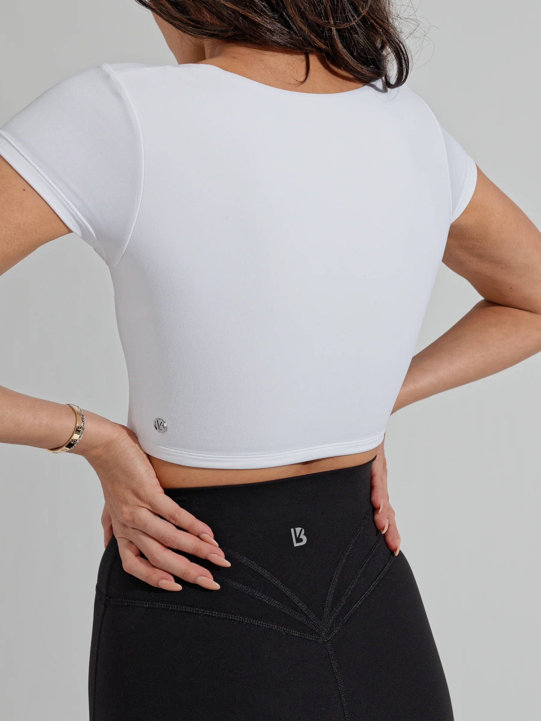 Butter Crop Top - White - Image 6
