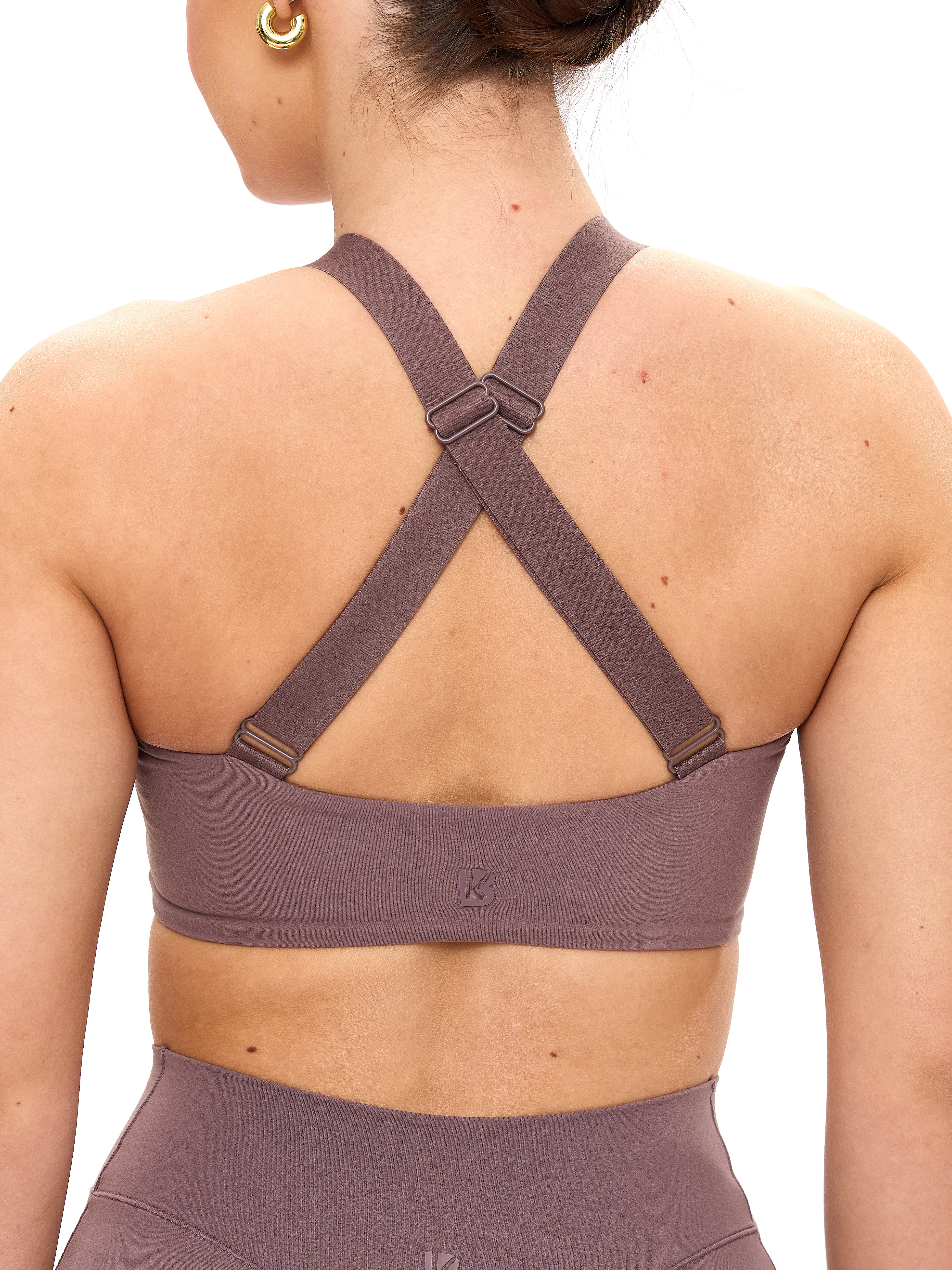 Candy Crew Sports Bra - Mocha Berry - Image 4