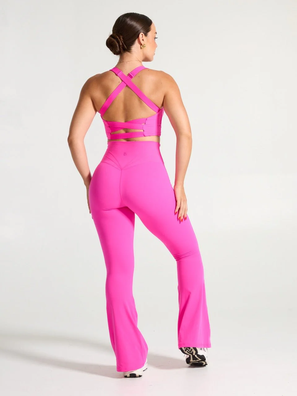 Candy Wrap Sports Bra - Candy Crush - Image 3