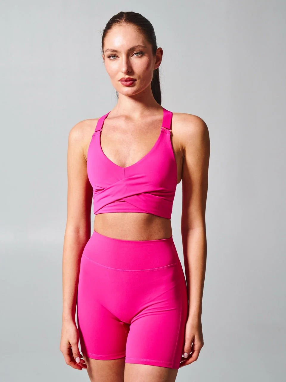 Candy Wrap Sports Bra - Miami Vice - Image 2