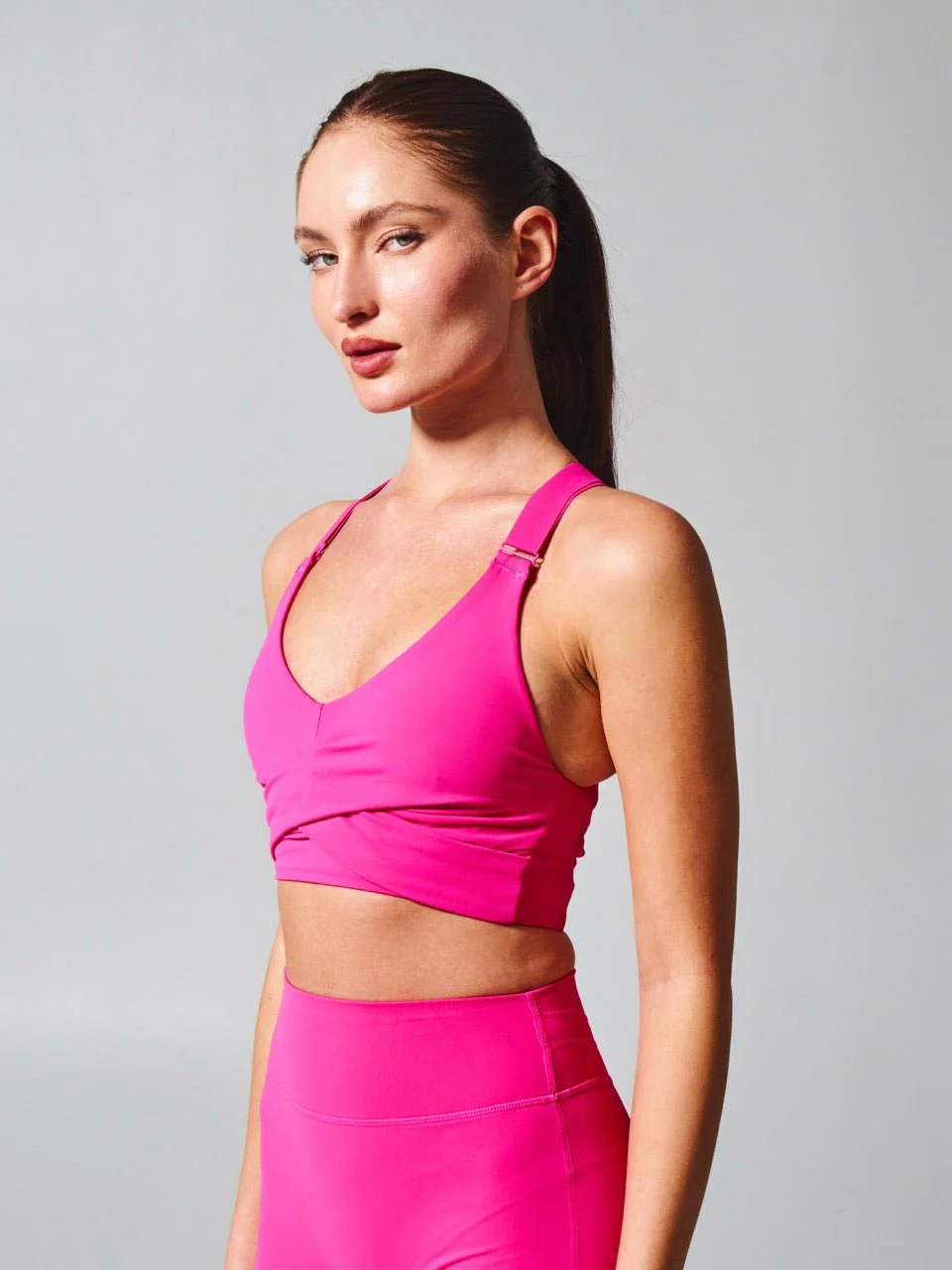 Candy Wrap Sports Bra - Miami Vice - Image 3