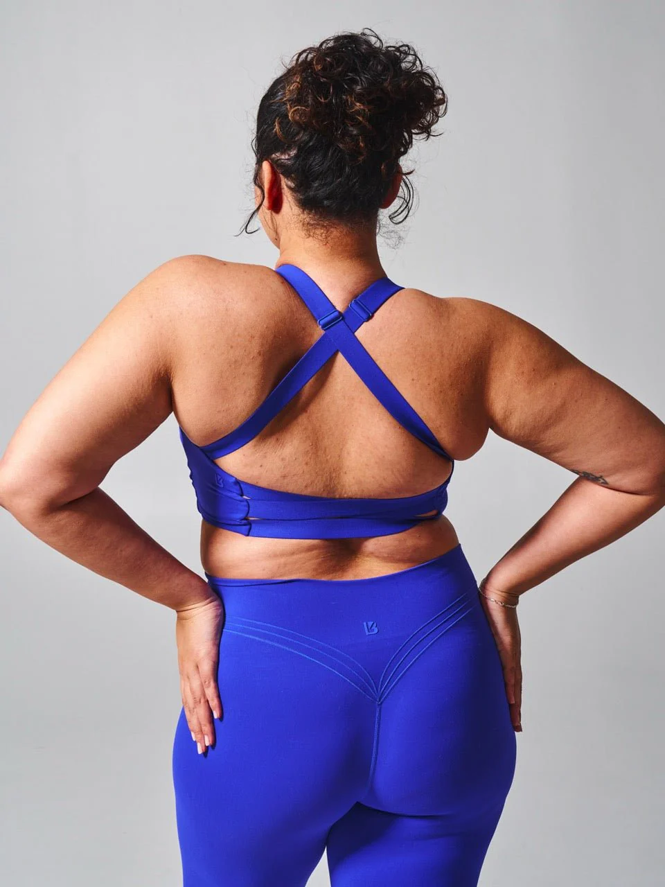 Candy Wrap Sports Bra - Rio Blue - Image 4