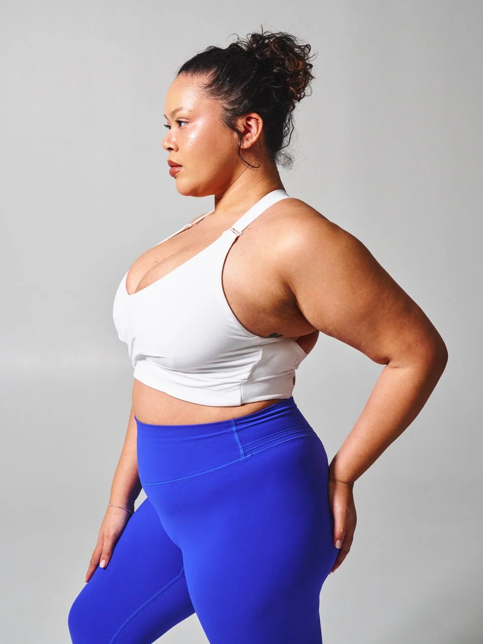 Candy Wrap Sports Bra - White - Image 3