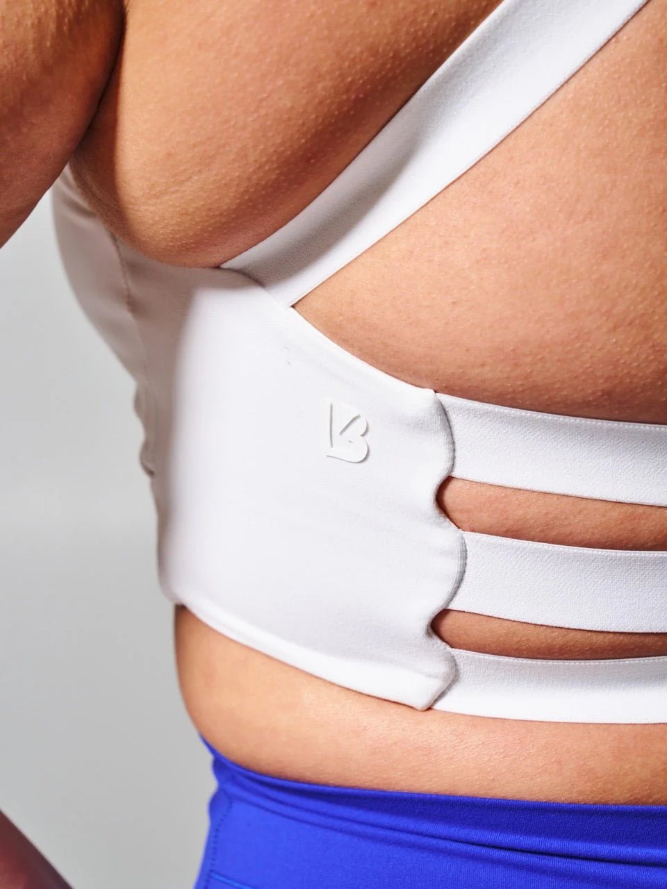 Candy Wrap Sports Bra - White - Image 5
