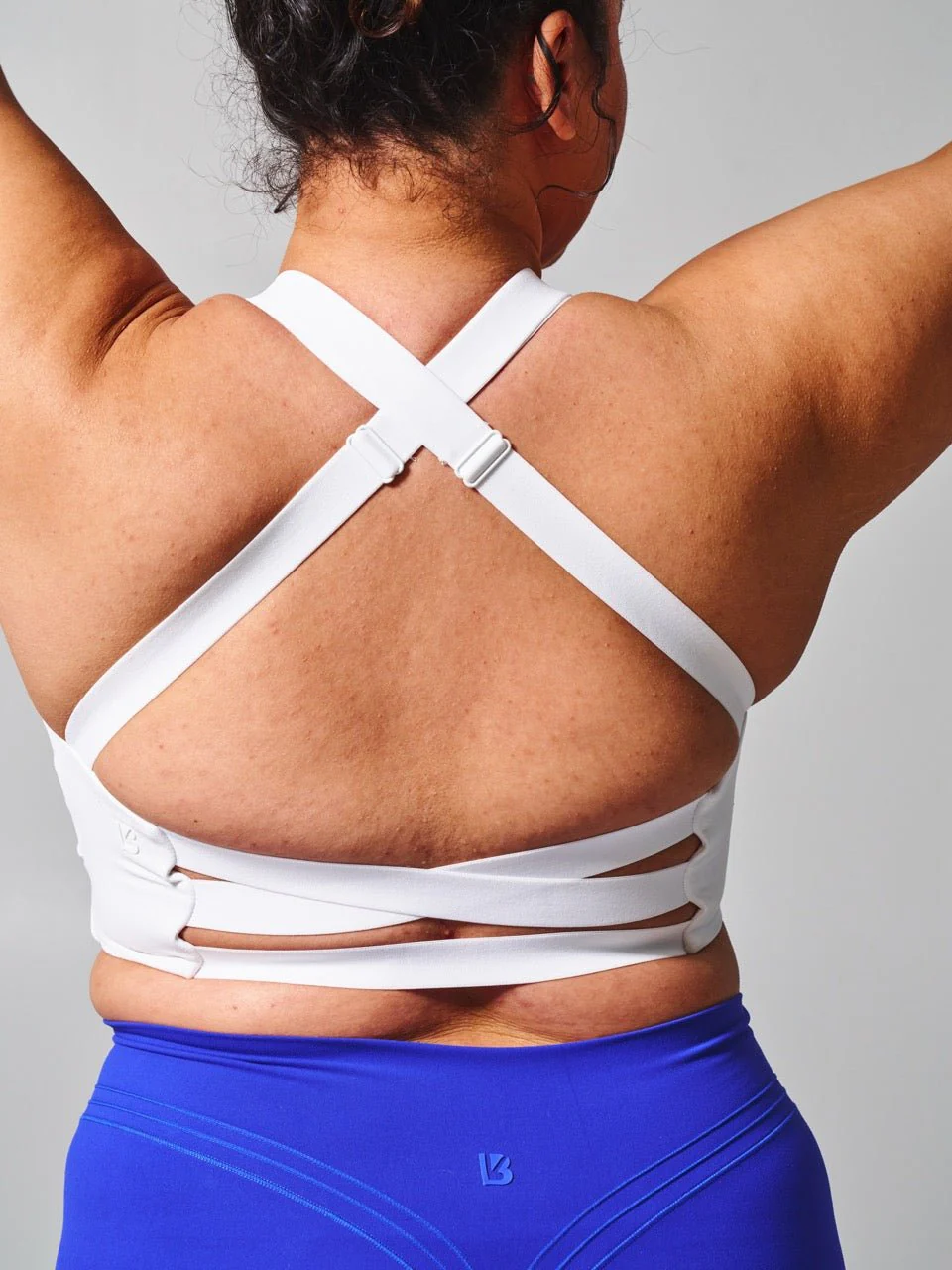 Candy Wrap Sports Bra - White - Image 7